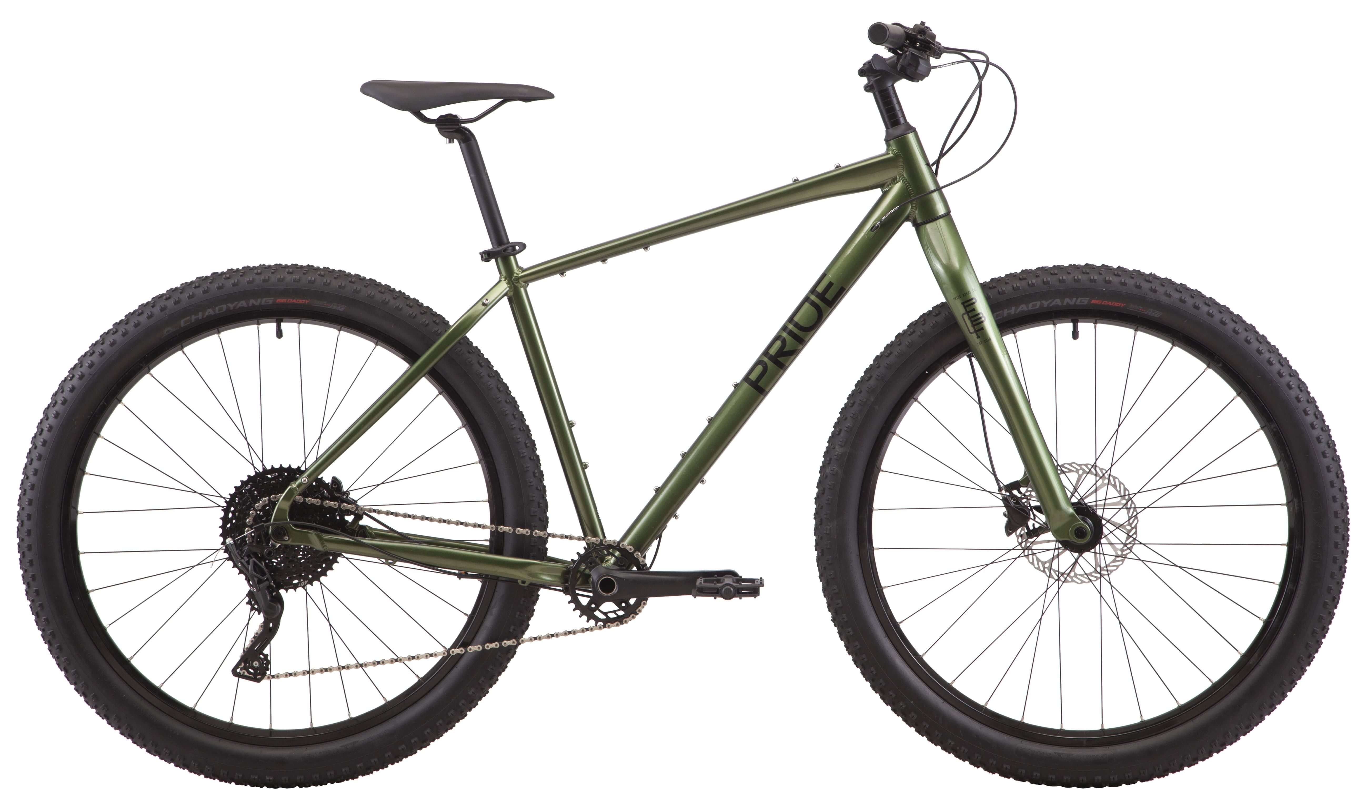 Велосипед 29+" Pride STEAMROLLER рама - XL 2023 зелений Фото