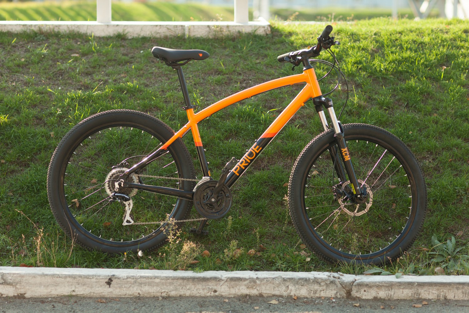 27.5" PRIDE Raggey Frame - XL 2021 Orange (SRAM brakes) Photo 3