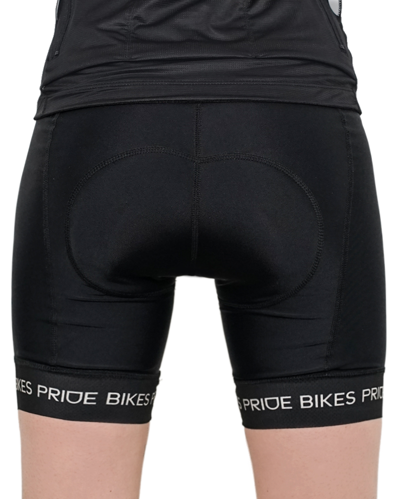 Велотруси жіночі Pride Fun, памперс, чорні, S Фото 2