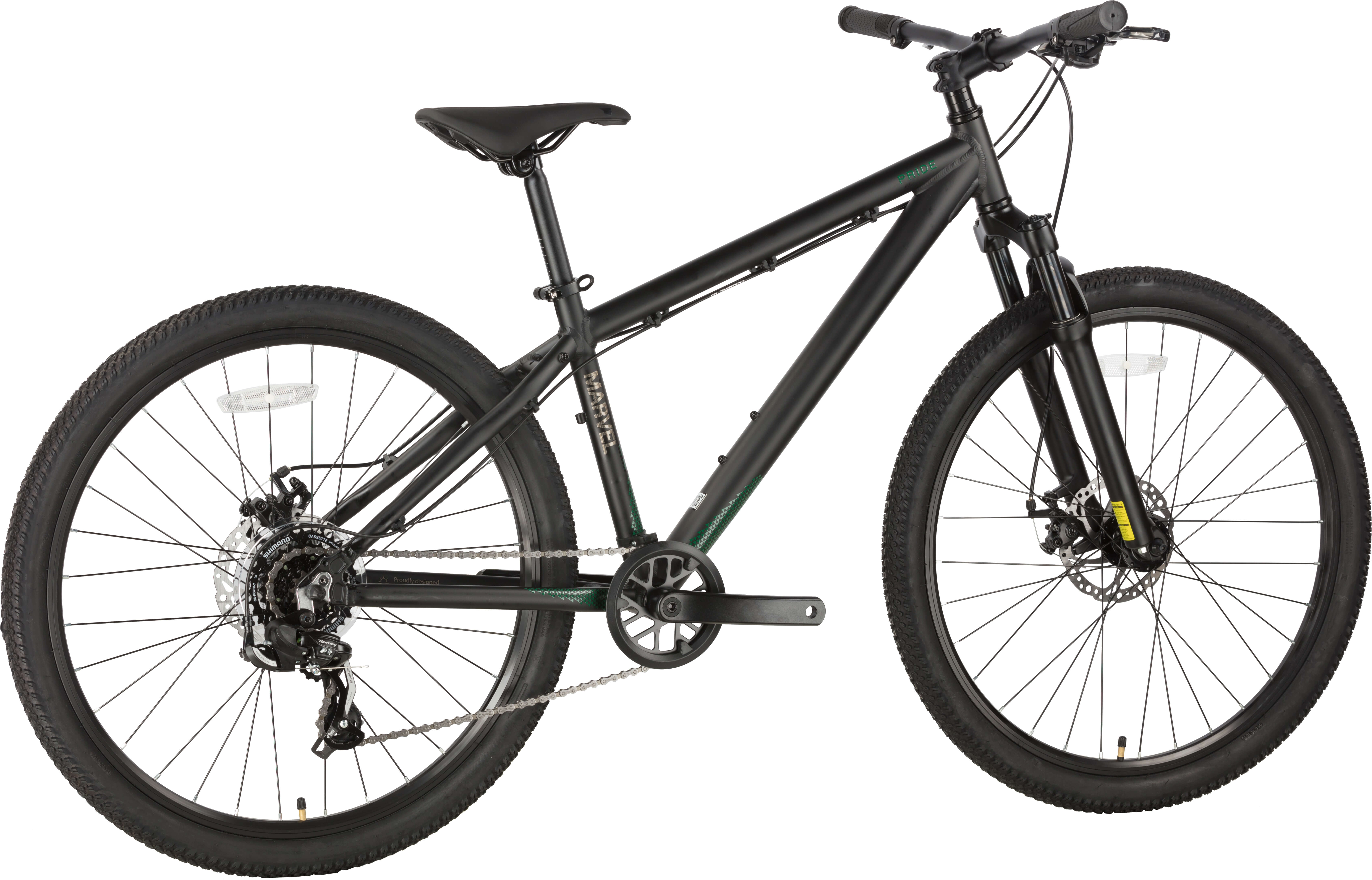 Велосипед 26" Pride MARVEL 6.1 рама - S чорний B6 Photo 3