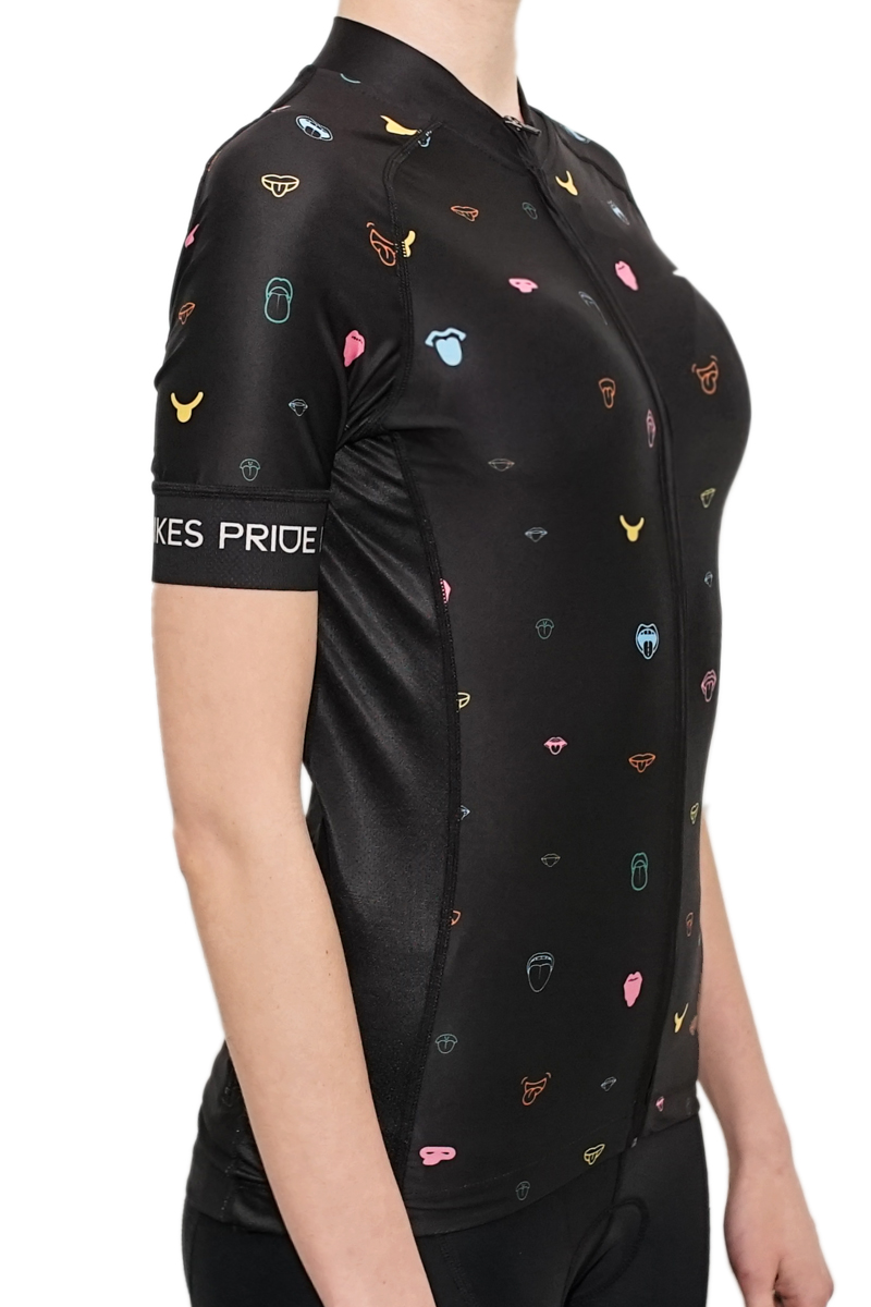 Jersey Pride Fun, Short Sleeve, Female, Black XS Photo 3