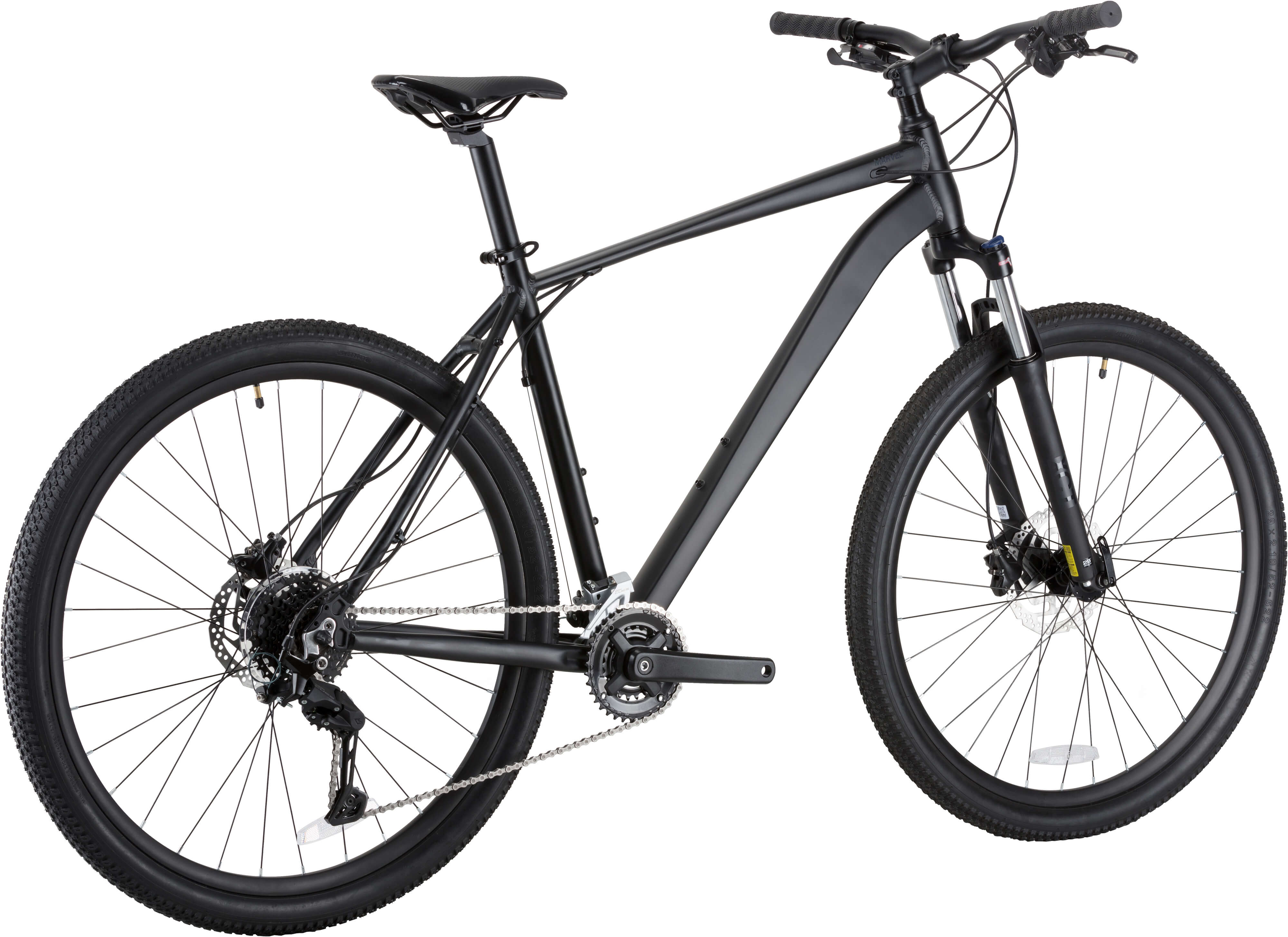 Велосипед 29" Pride MARVEL 9.3 SR рама - XL 2025 чорний Фото 3