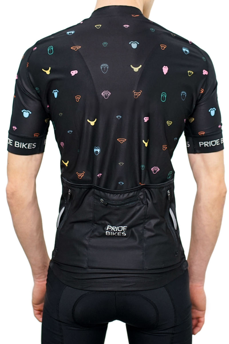 Джерсі Pride Fun, кор. рукав, чорне, 2XL Фото 2