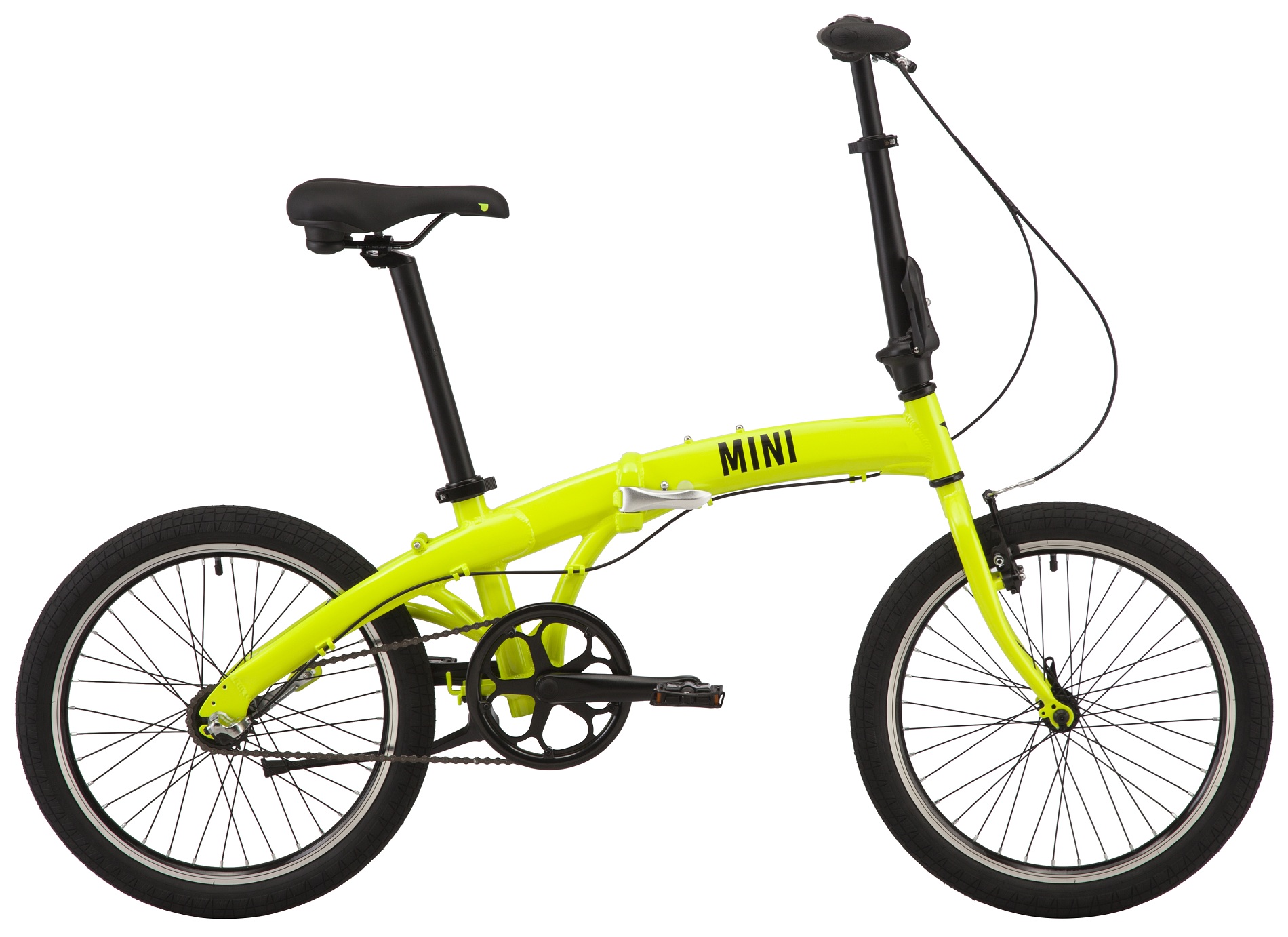 Велосипед 20" Pride MINI 3 2021 жовтий Фото