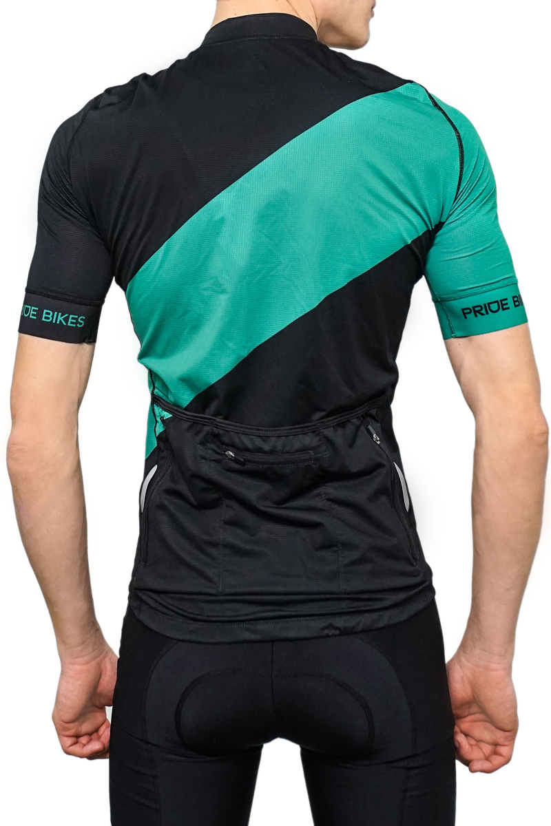 Jersey Pride Adventure Short Sleeve, Black and Green, M Photo 2