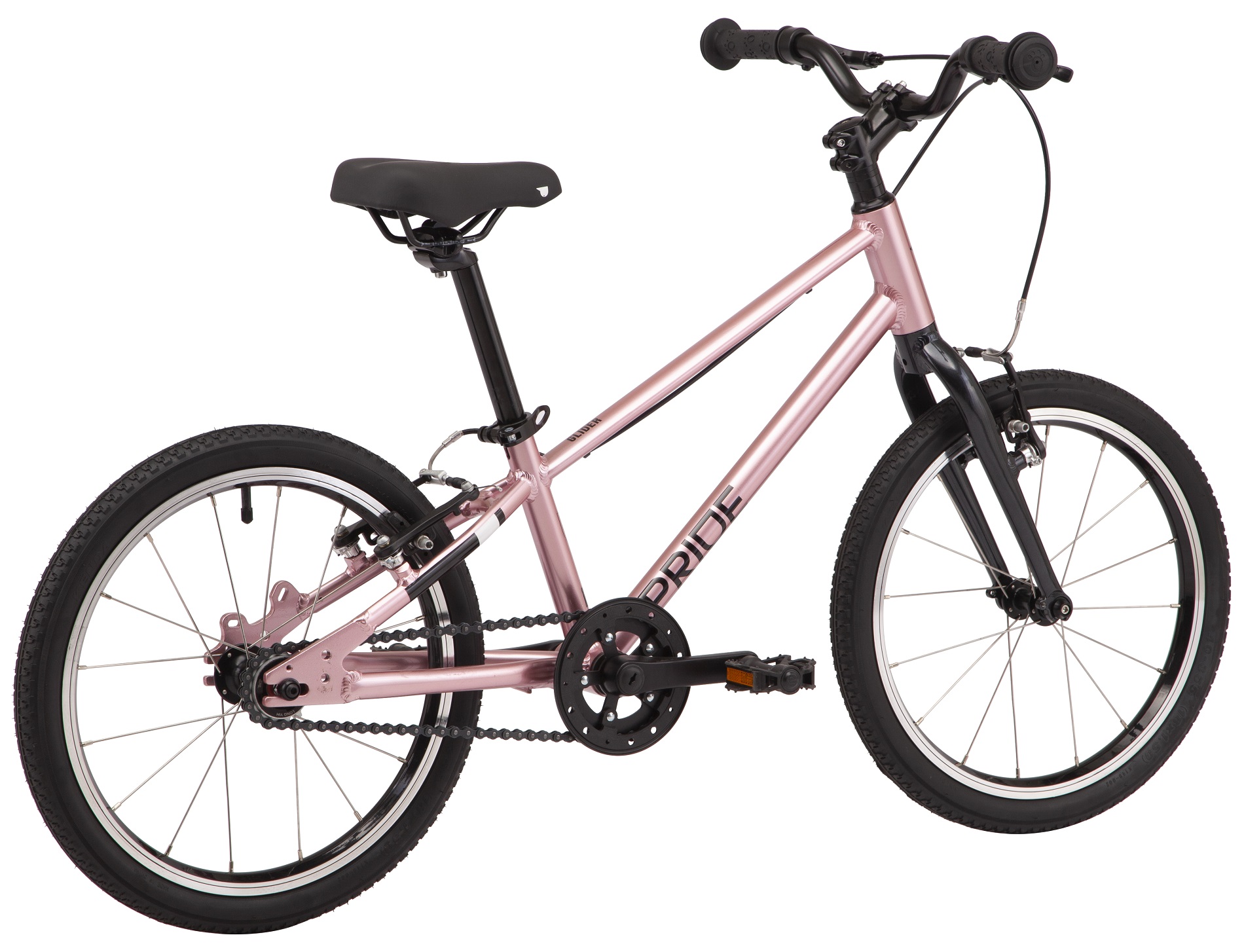 Велосипед 18" Pride GLIDER 18 2023 рожевий Фото 3