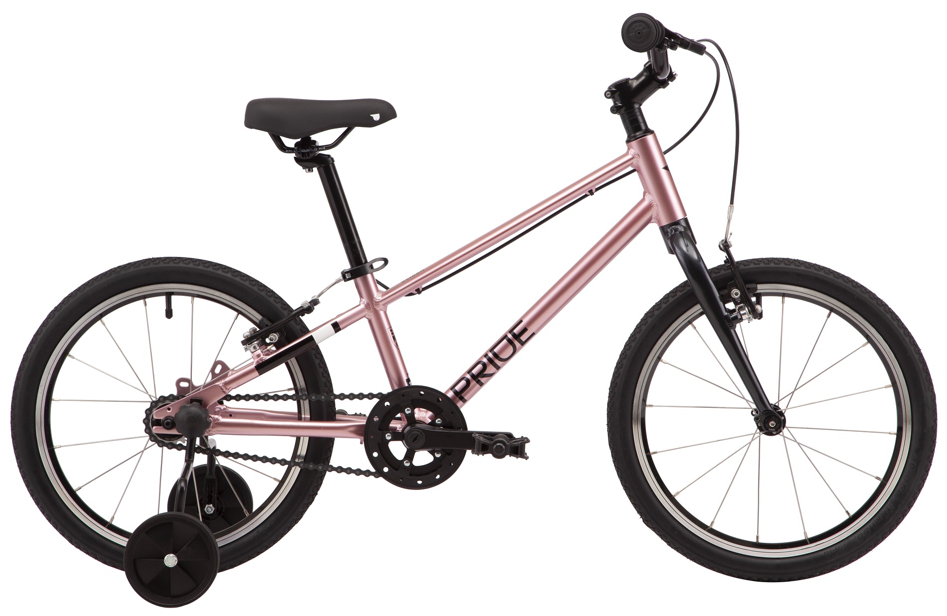 Велосипед 18" Pride GLIDER 18 2021 рожевий Фото