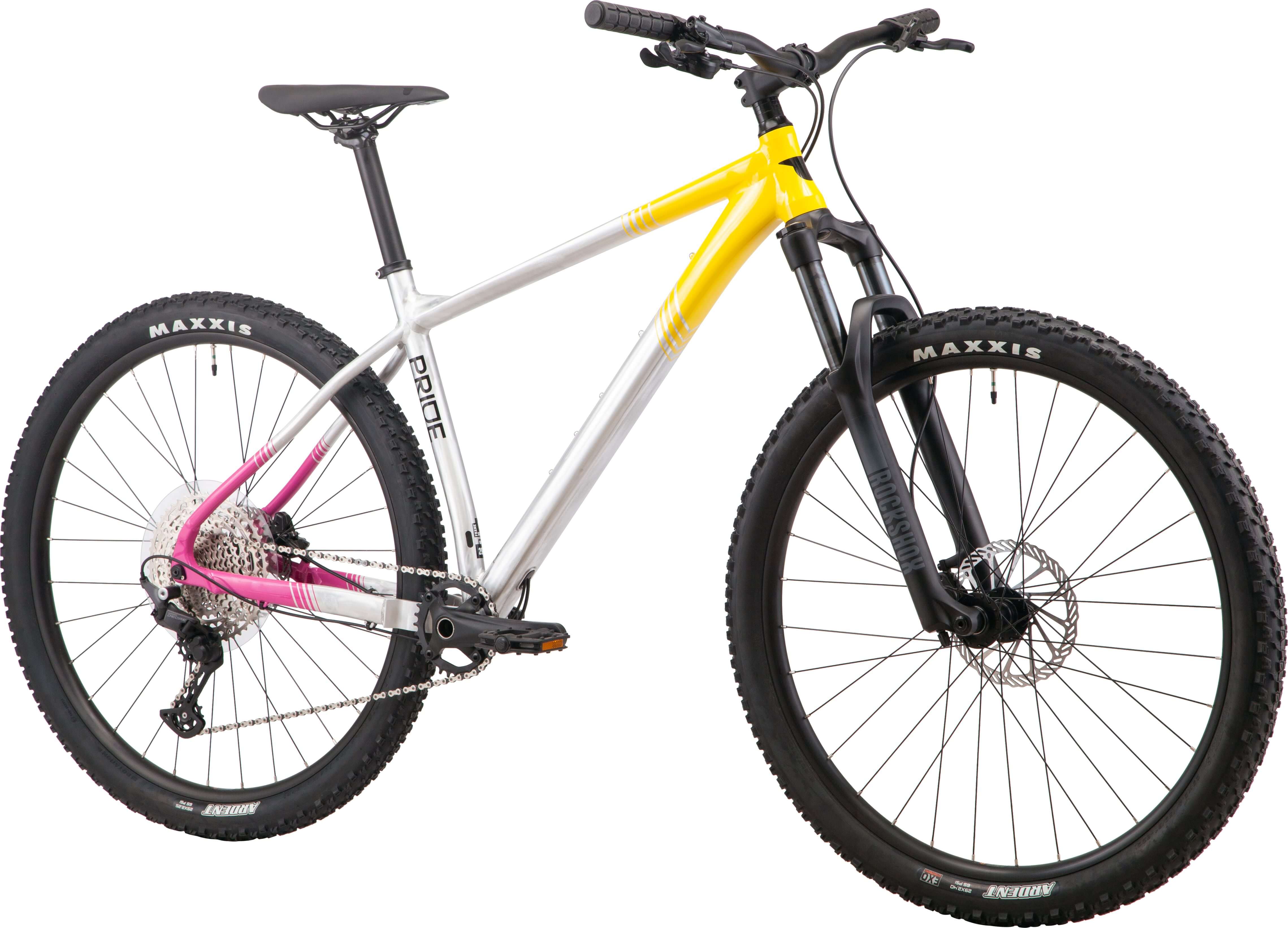 Велосипед 29" Pride REVENGE 9.2 рама - L 2024 жовтий Фото 2