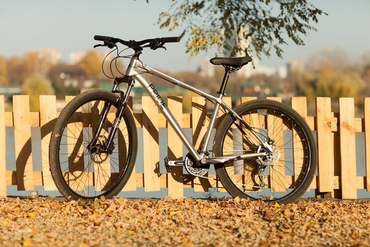 Велосипед 27,5" Pride MARVEL 7.3 рама - M 2023 сірий (гальма SRAM, задній перемикач і манетка - MICROSHIFT) Фото 5