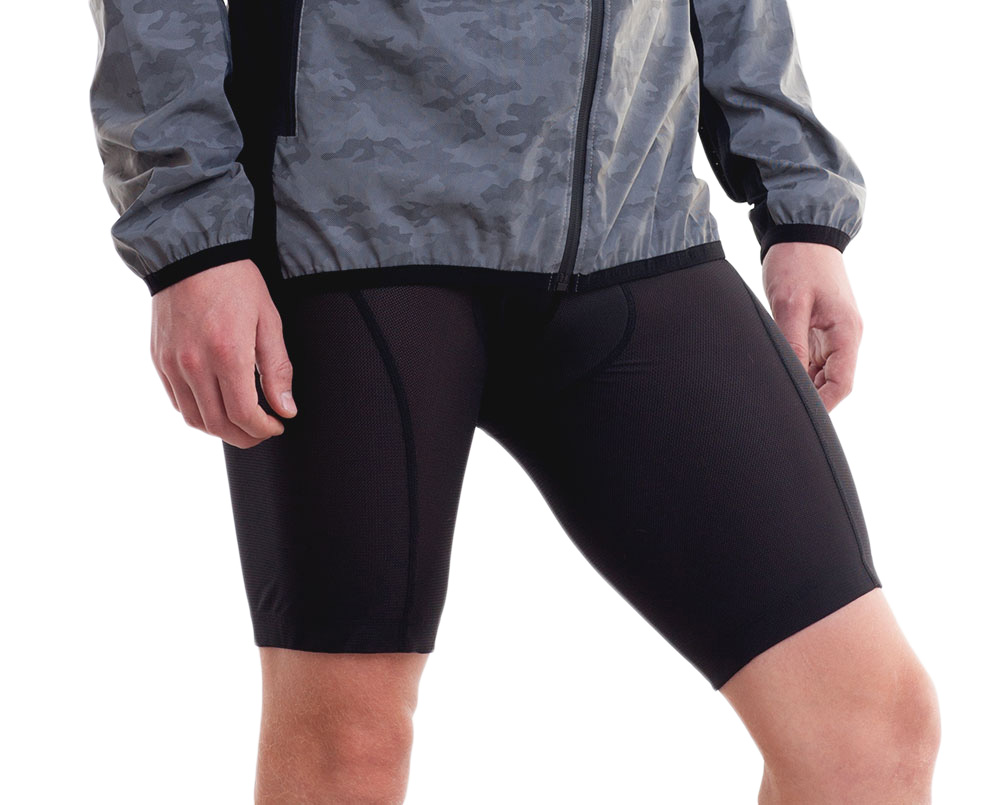 Велотрусы Pride Liner, трусы сетка с лайнером для использования с шортами и штанами, мужские, черные, XS Фото