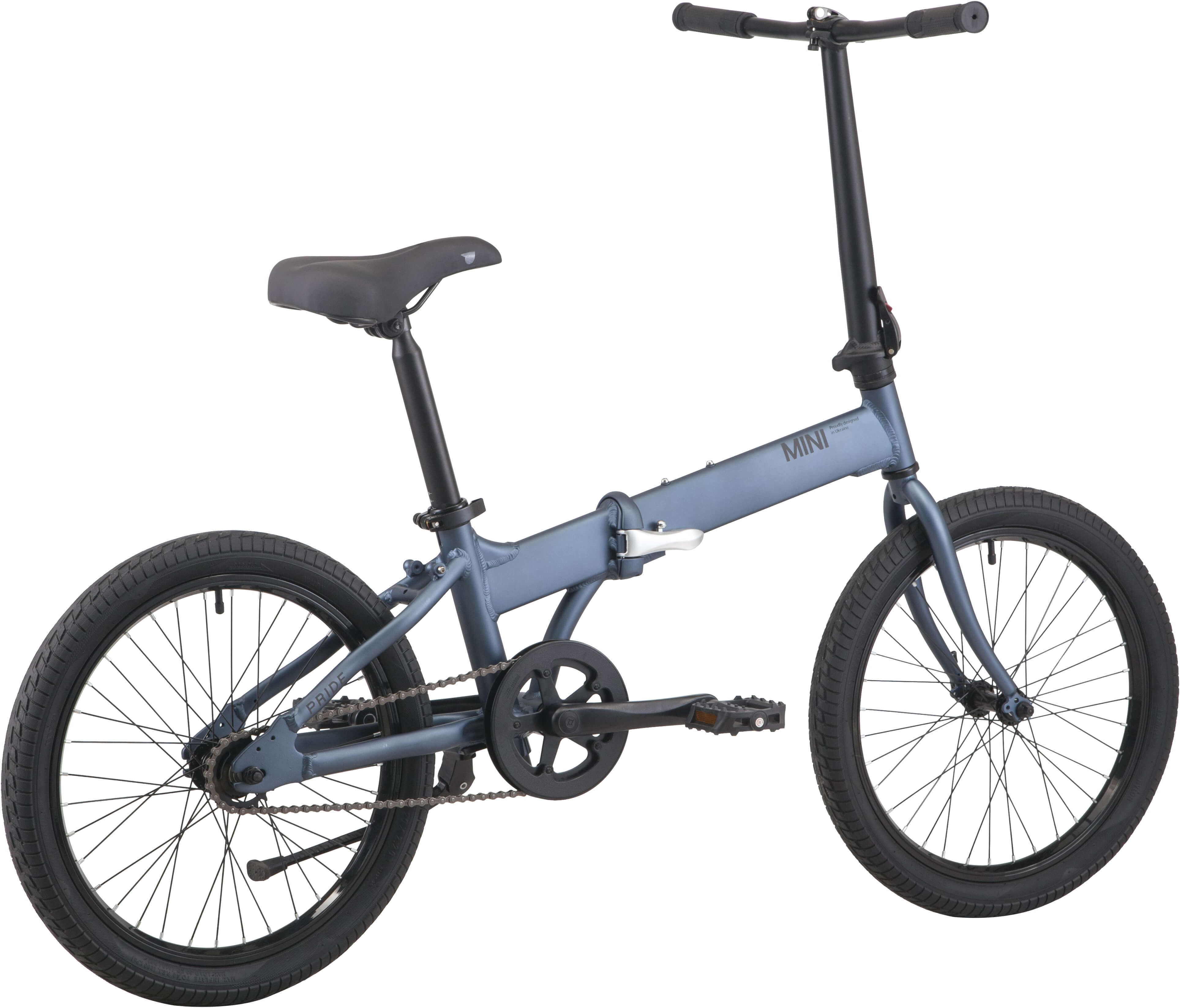 Велосипед 20" Pride MINI 1 2025 синій Фото 2