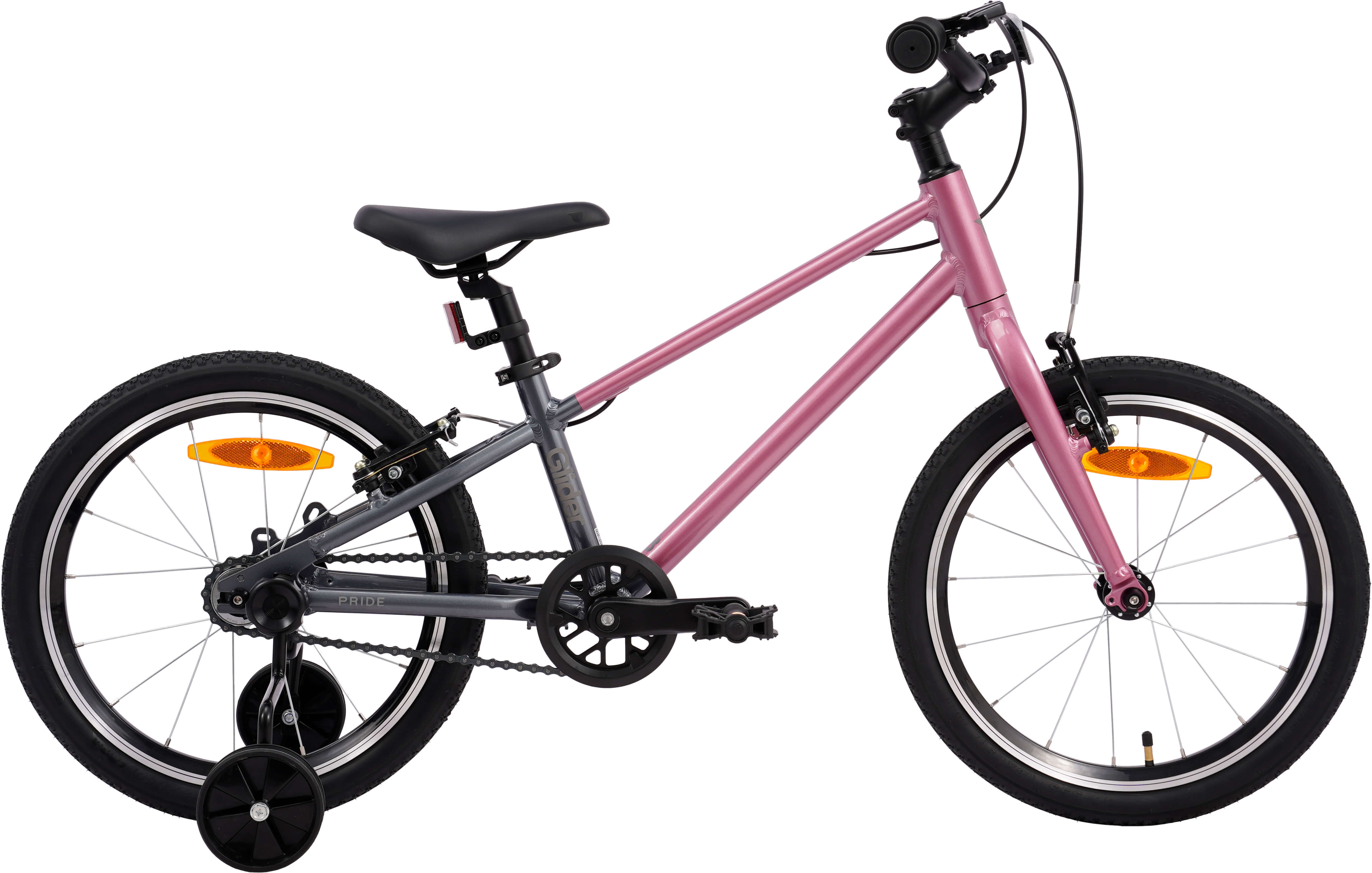 Велосипед 18" Pride GLIDER 18 розовый B6 Фото