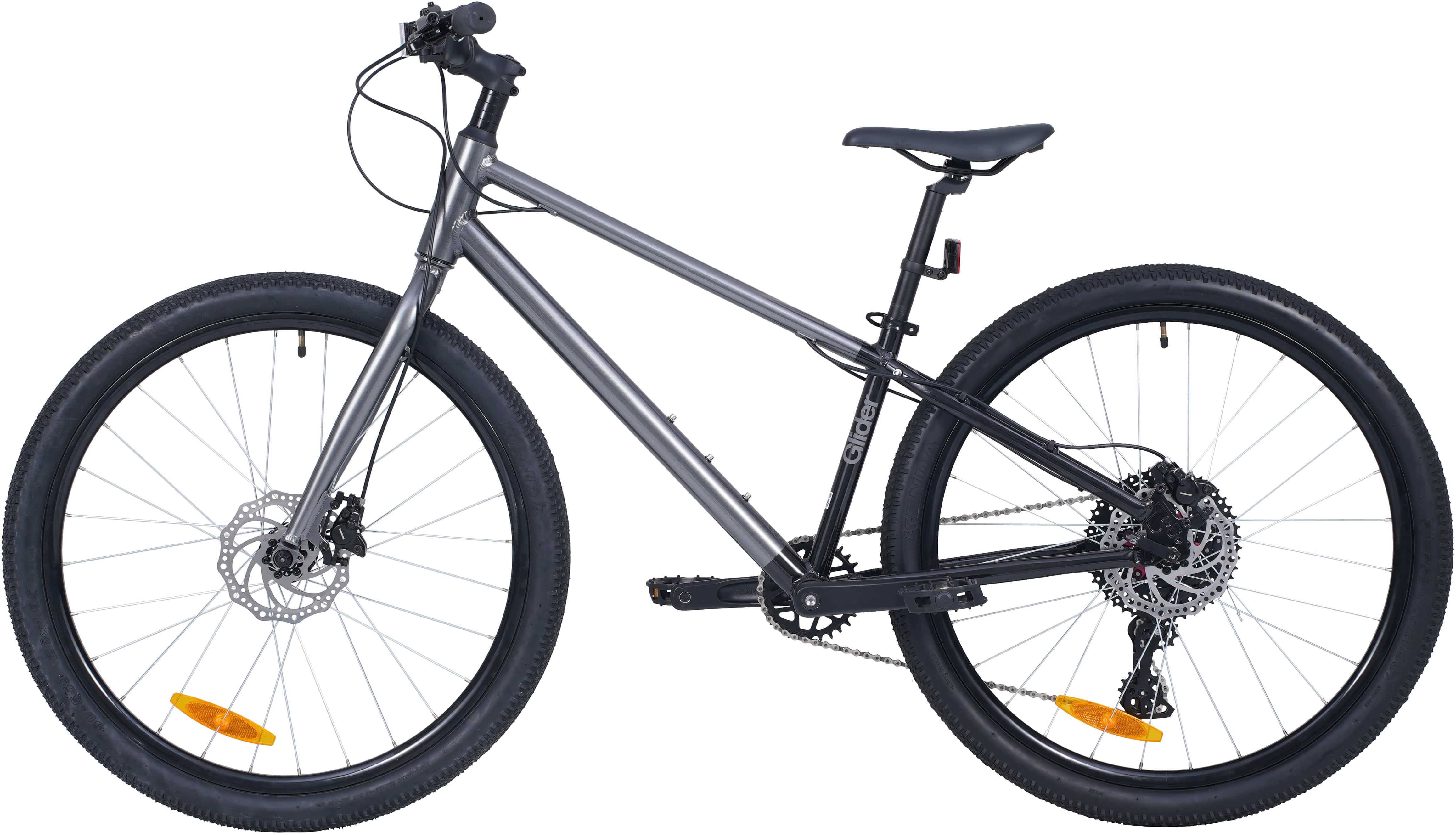 Велосипед 26" Pride GLIDER 6.2 2025 темно-серый Фото 4