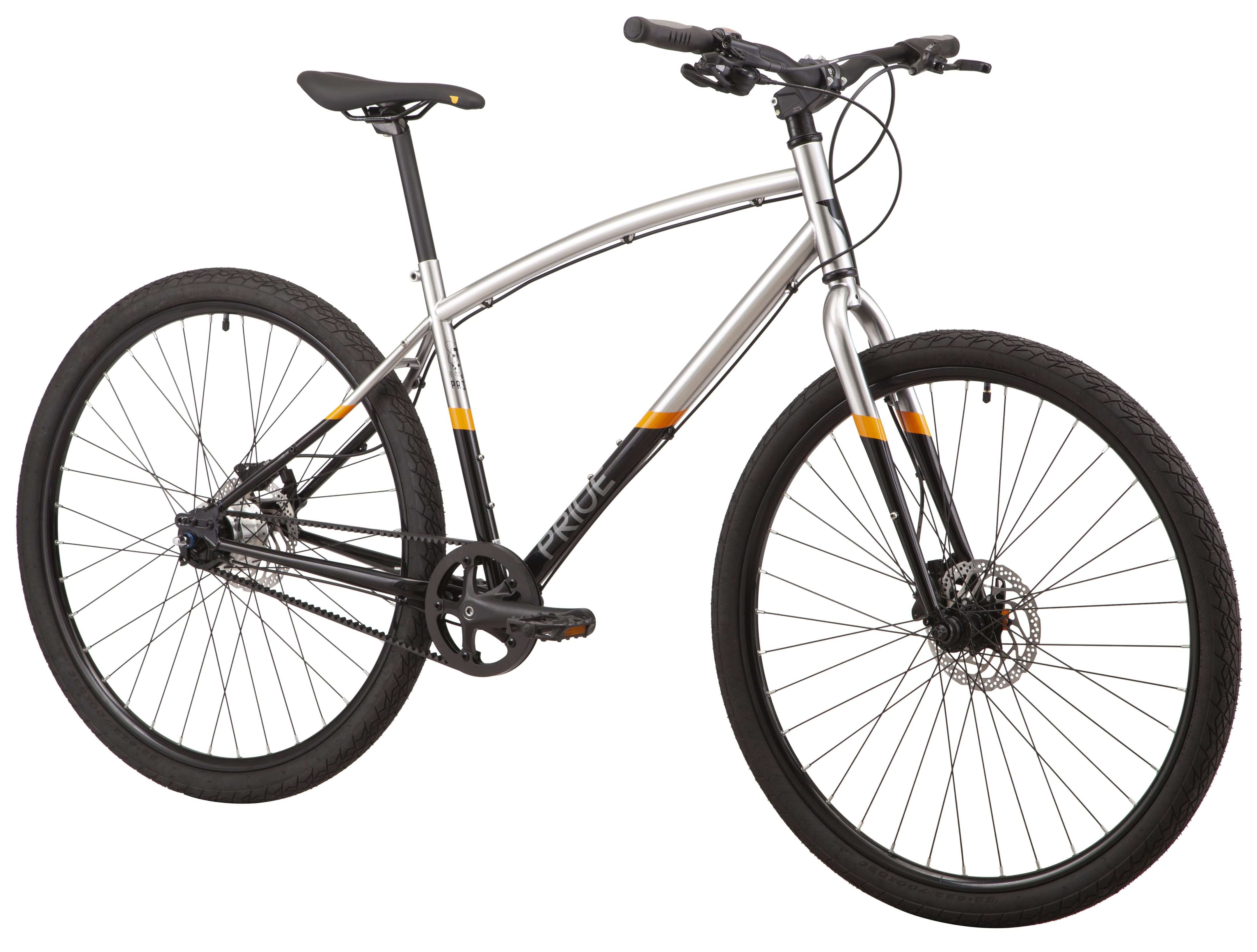 Велосипед 28" Pride ROCKSTEADY 8.3 рама - M 2023 чорно-сірий Фото 2