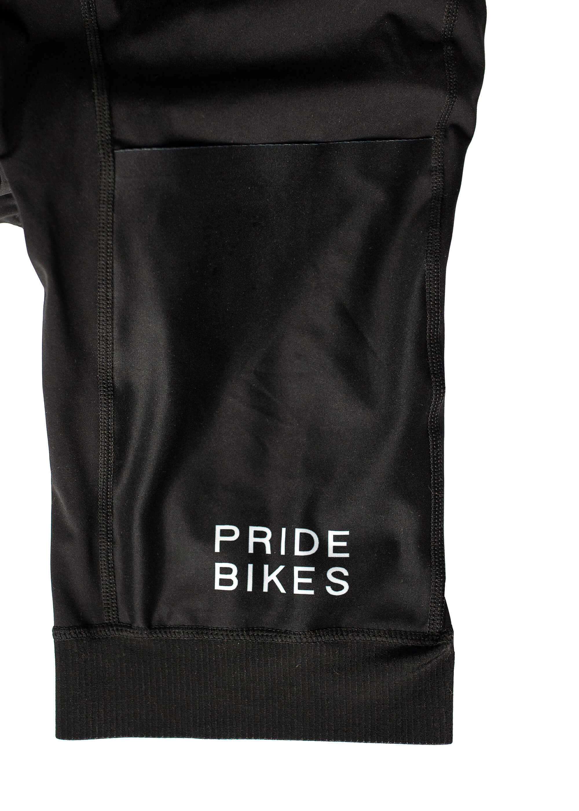 Велотрусы Pride, на лямках, памперс, черные, L Фото 4