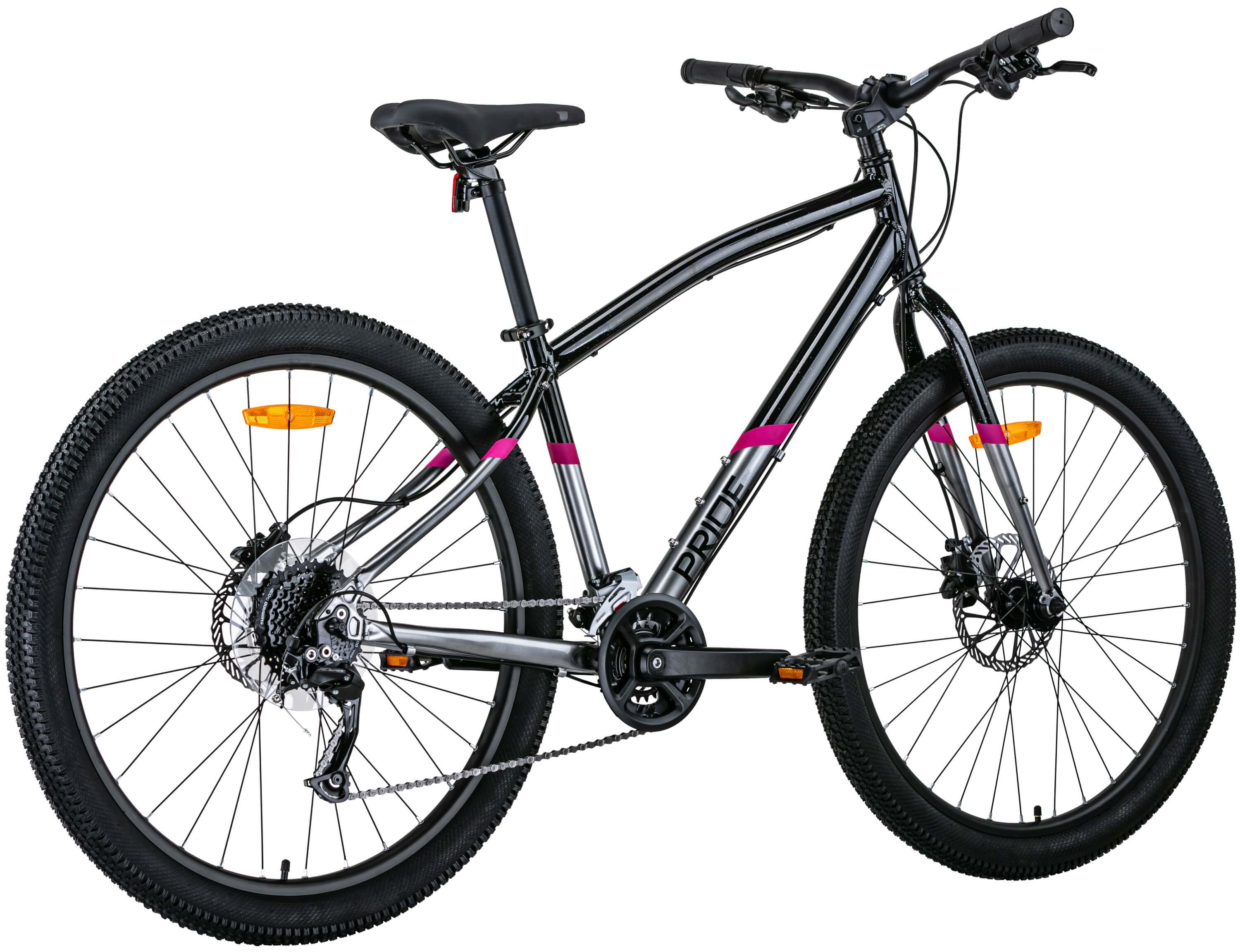 Велосипед 27,5" Pride ROCKSTEADY AL 7.2 рама - M 2023 чорний Фото 3