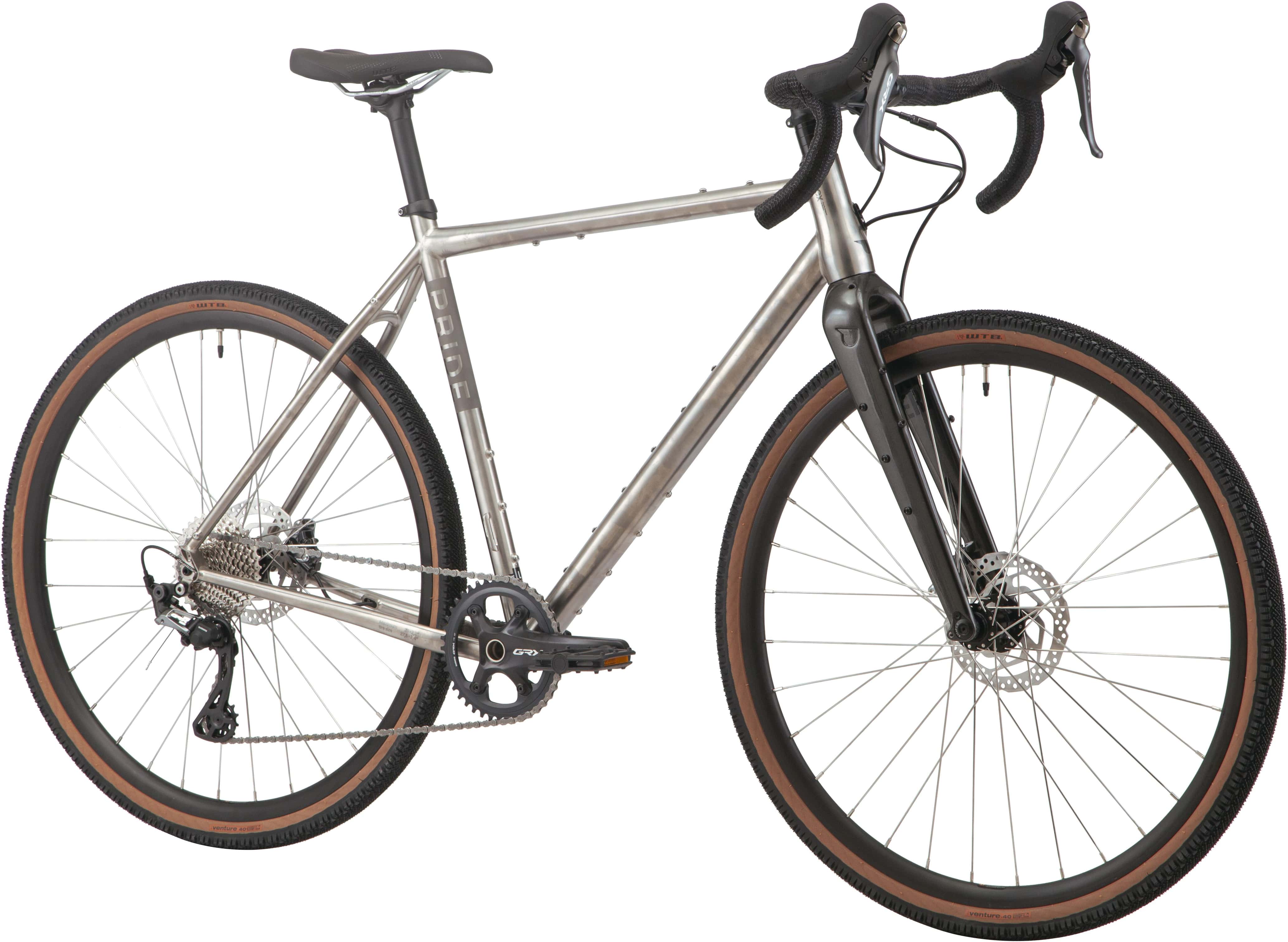 Велосипед 28" Pride Ti-Rocx рама - XL 2025 сірий Фото 2
