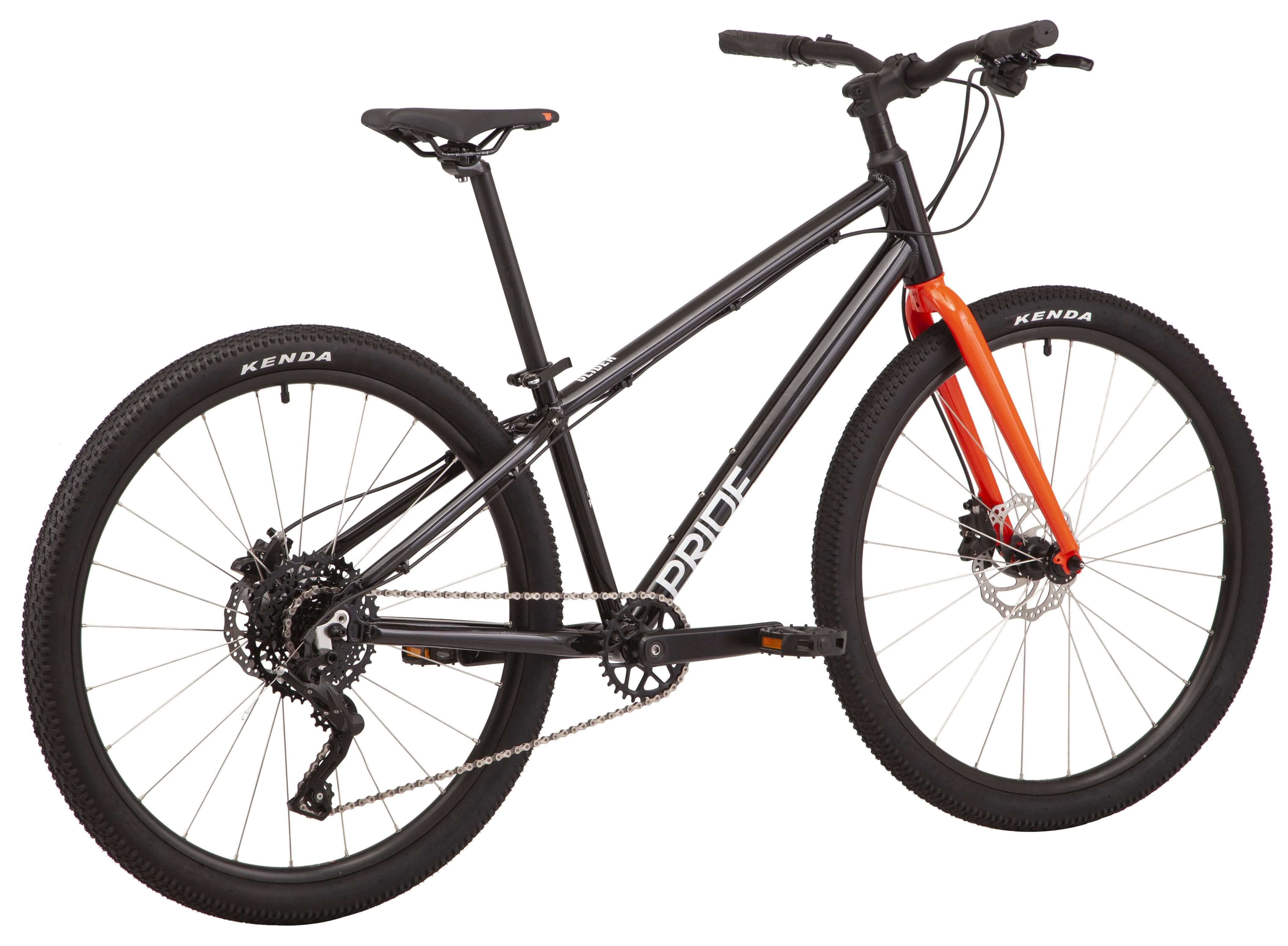 Велосипед 26" Pride GLIDER 6.2 restock 2025 чорний Фото 3