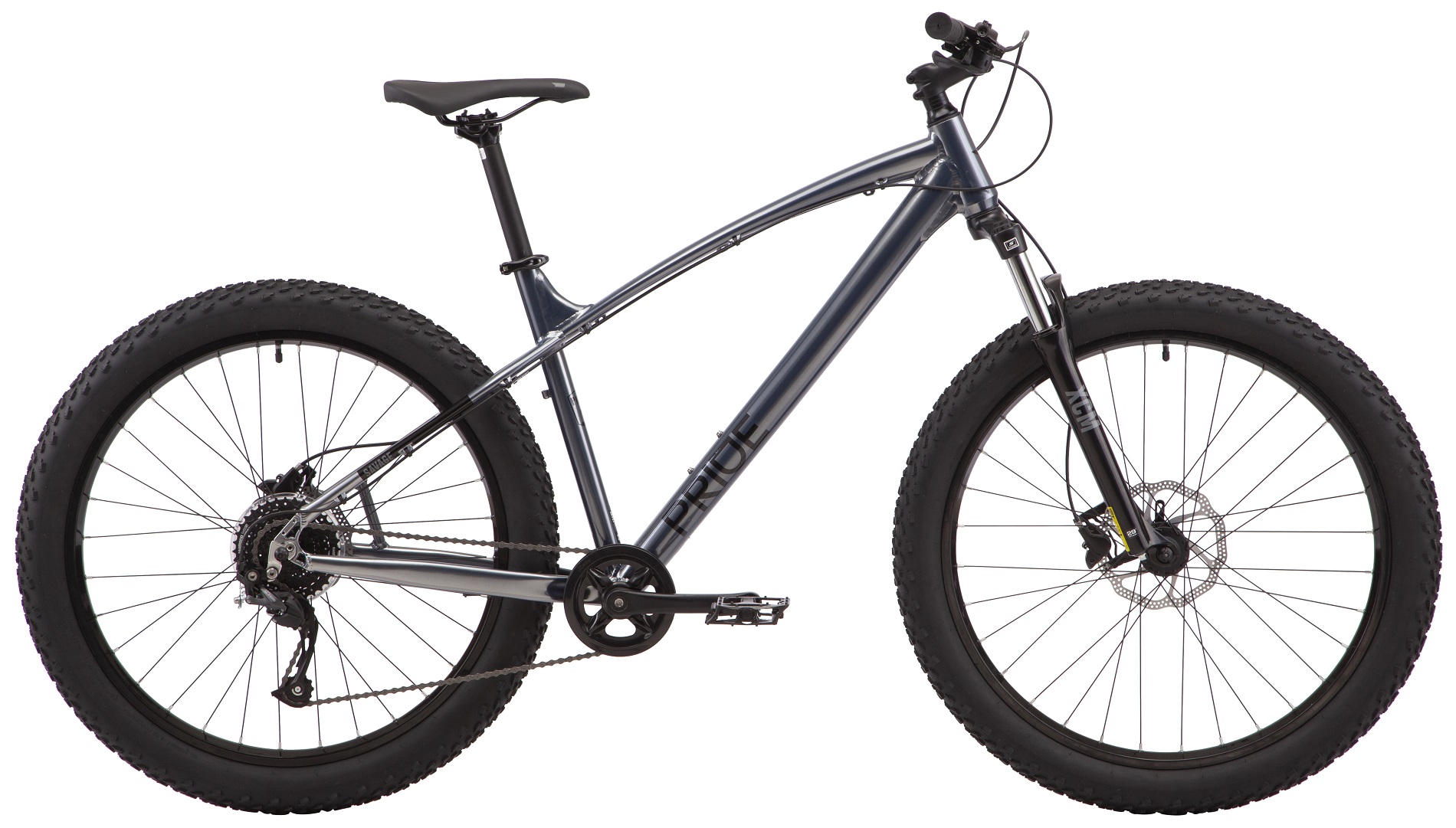 Велосипед 27,5" Pride SAVAGE 7.1 рама - XL 2021 серый Фото