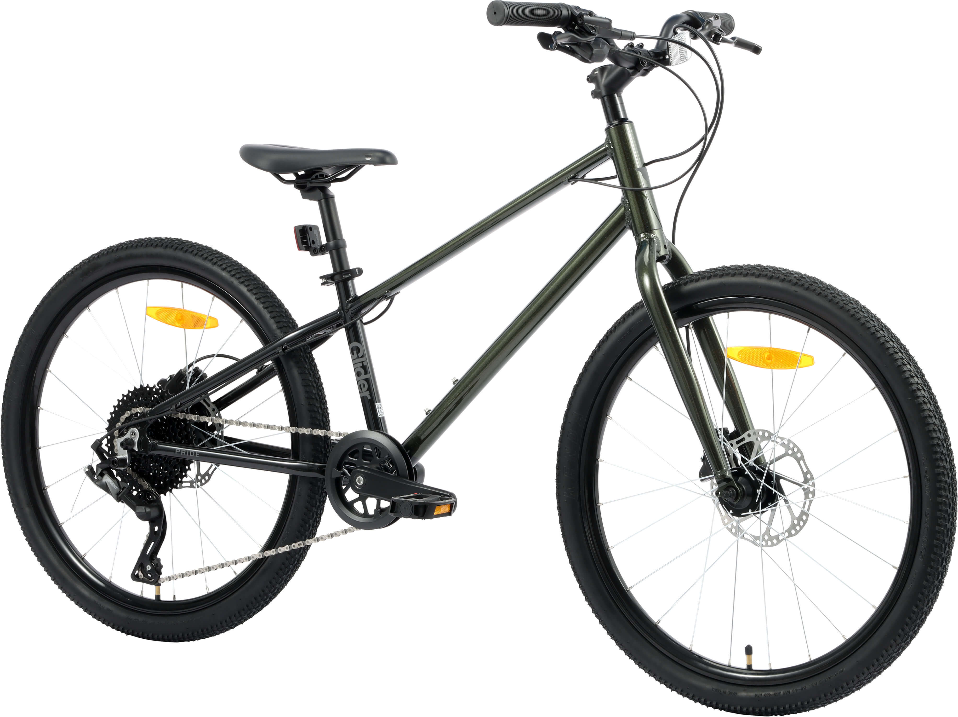 Велосипед 24" Pride GLIDER 4.2 черный B6 Фото 2