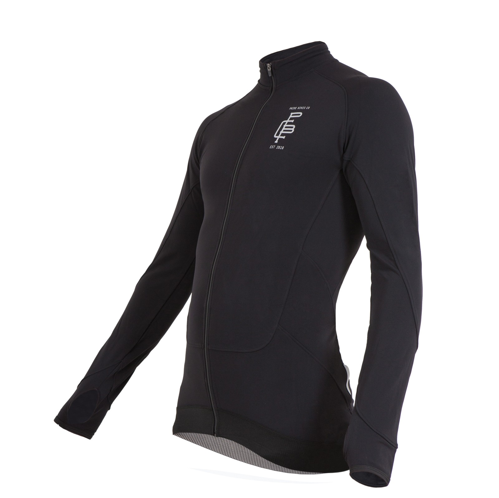 Джерсі Pride Adventure warm, з довг. рукавом, утеплене, чоловіче, чорне XL Фото 2