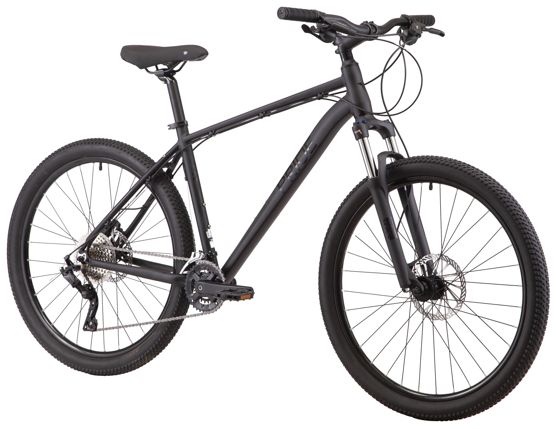 Велосипед 29" Pride MARVEL 9.3 рама - L 2023 чорний (гальма SRAM, задній перемикач і манетка - MICROSHIFT) Фото 2