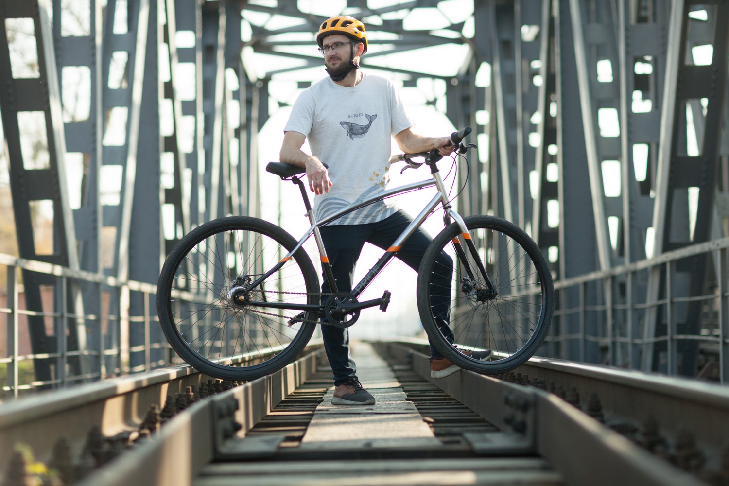 Велосипед 28" Pride ROCKSTEADY 8.3 рама - M 2020 BLACK/GRAY Фото 4