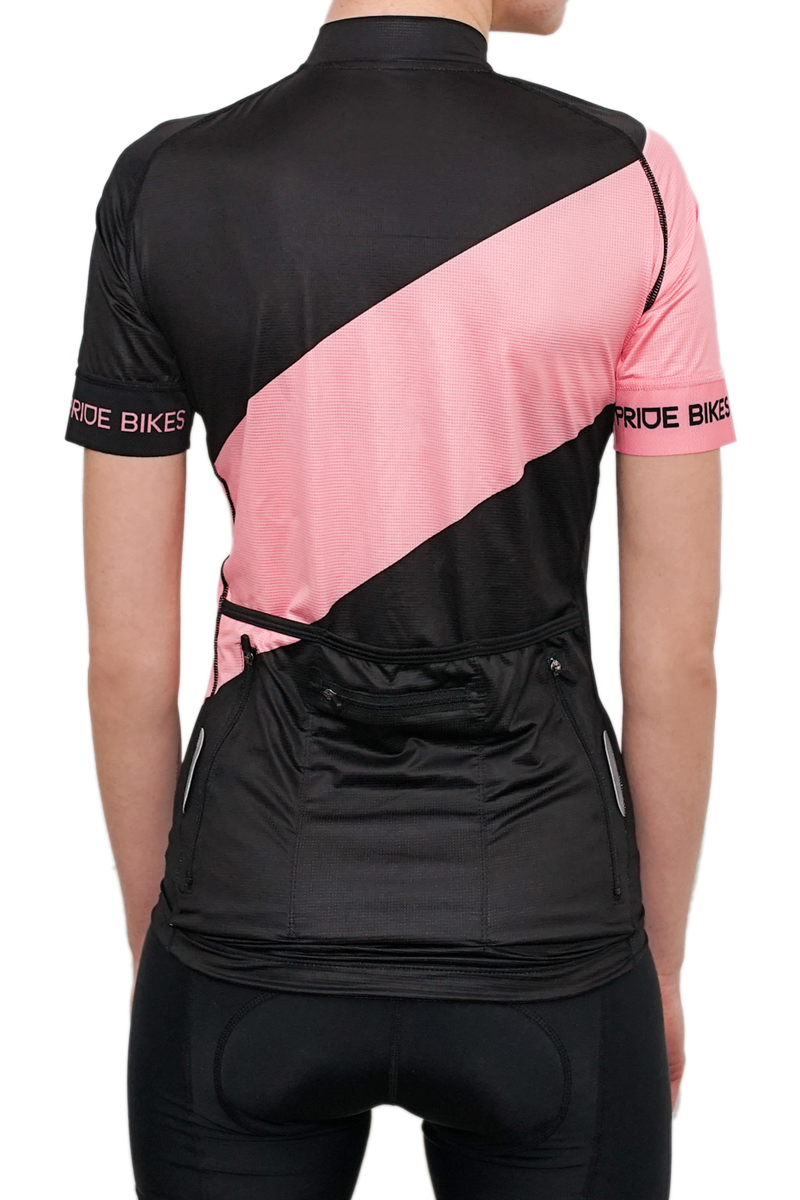 Jersey Pride Adventure Short Sleeve, Female, Black and Pink, S Photo 2
