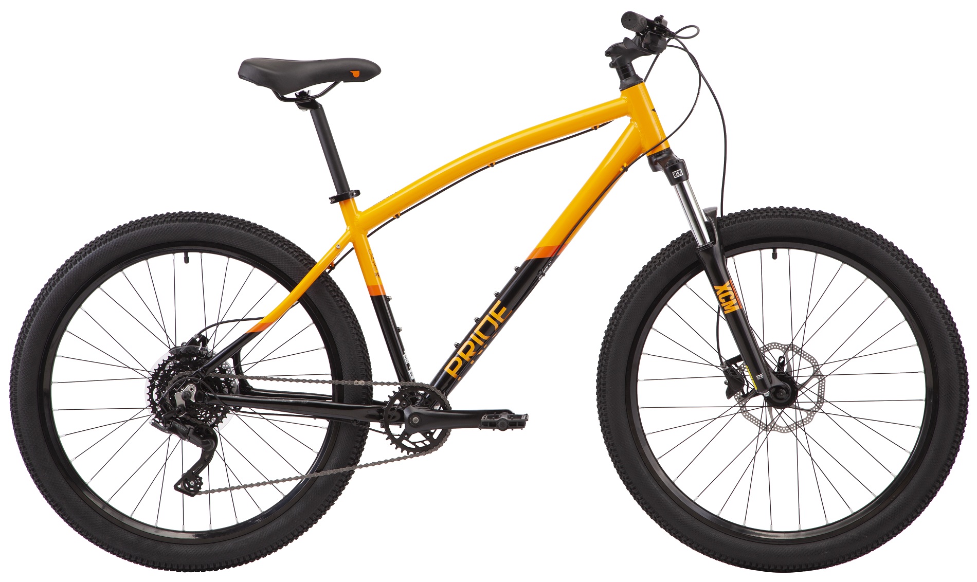 Велосипед 27,5" Pride RAGGEY рама - XL 2022 помаранчевий Фото