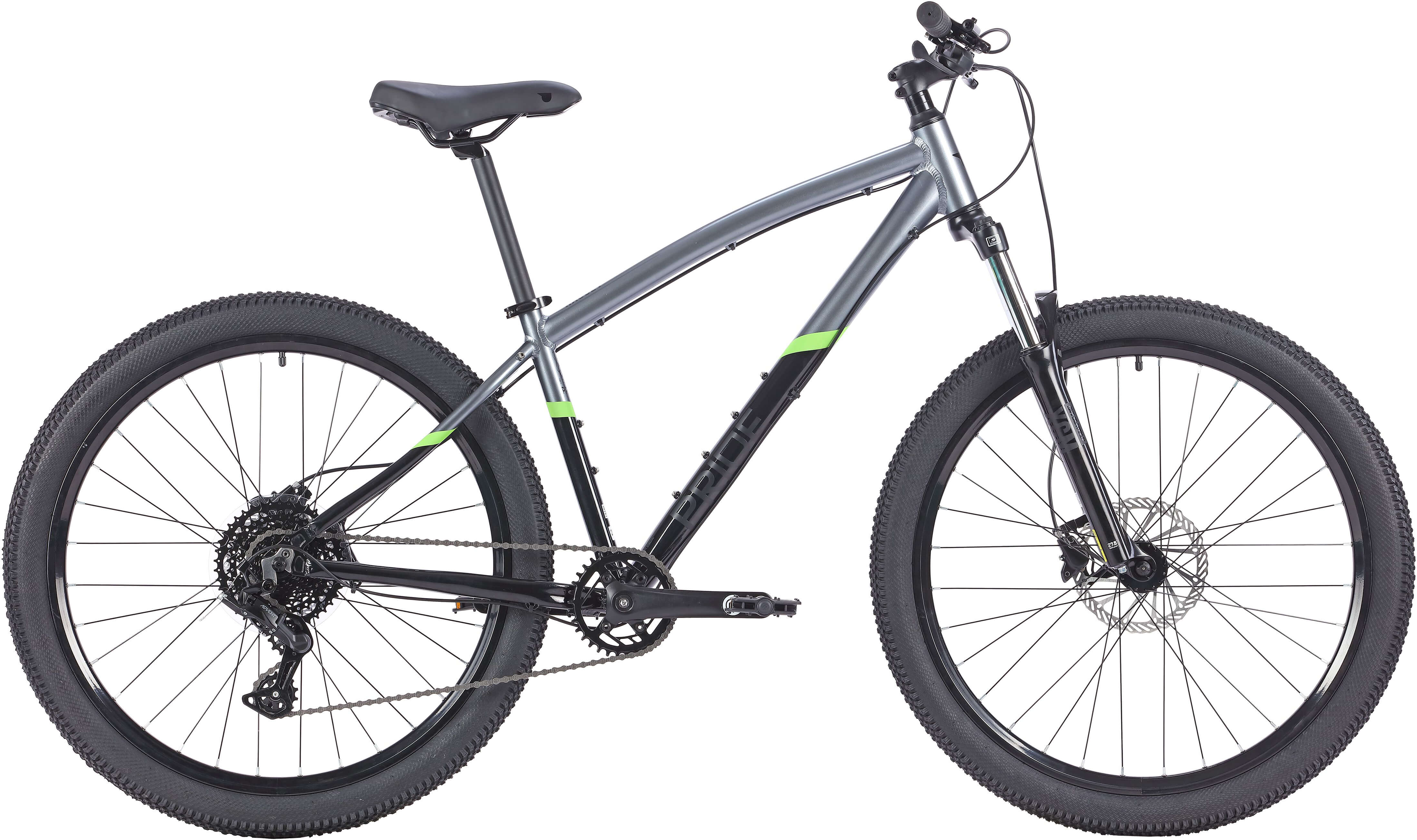 Велосипед 27,5 "Pride RAGGEY рама - XL 2022 сірий Фото