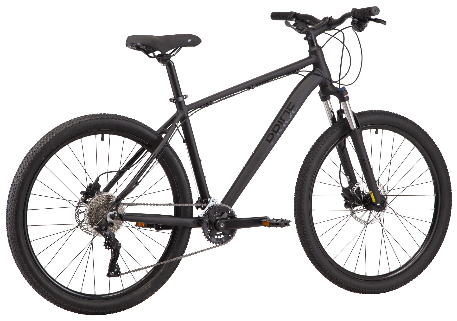 Велосипед 29" Pride MARVEL 9.3 рама - L 2023 чорний (гальма SRAM, задній перемикач і манетка - MICROSHIFT) Фото 3
