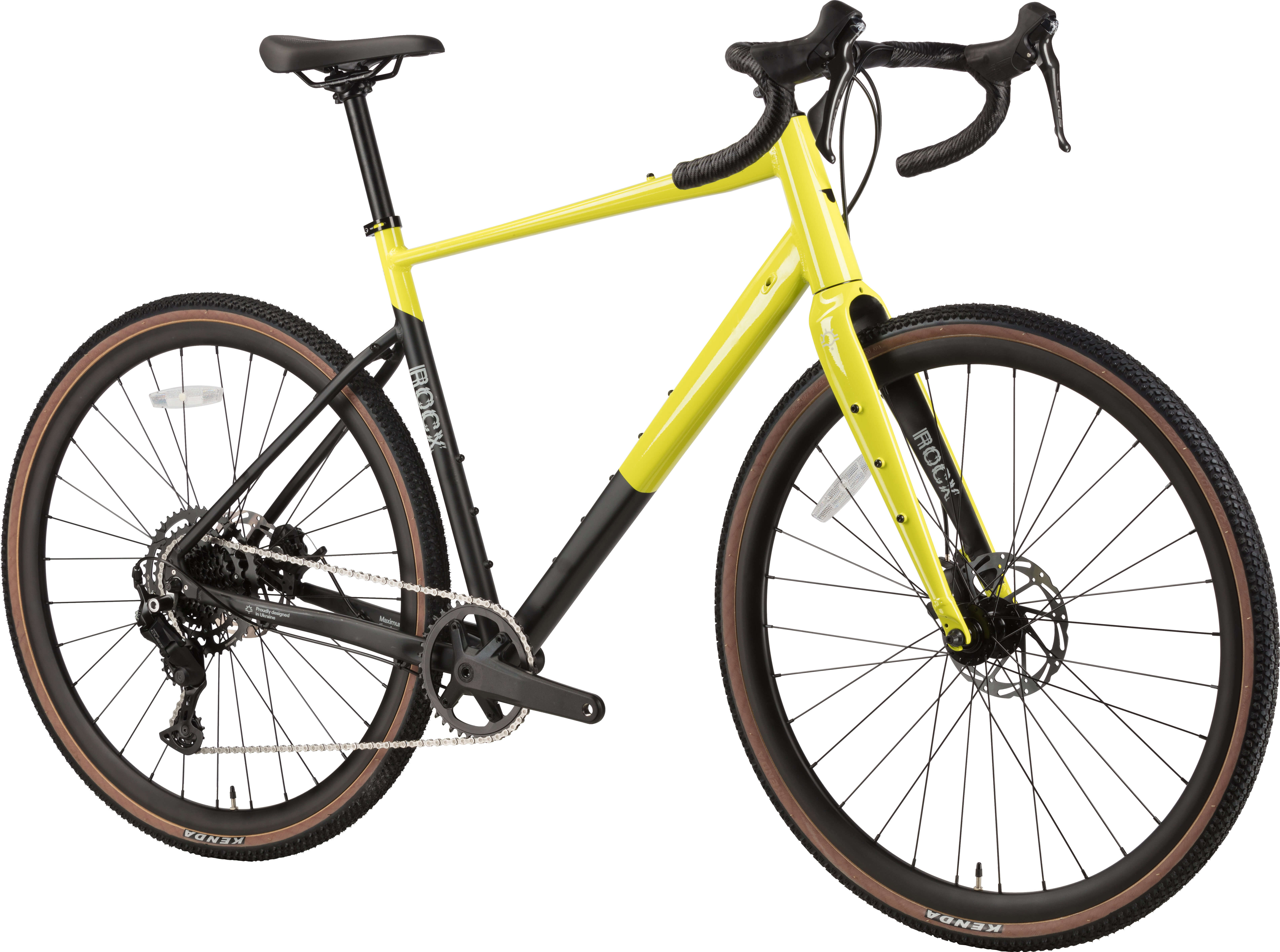 Велосипед 28" Pride ROCX 8.1 рама - XL 2026 жовто-чорний Фото 2