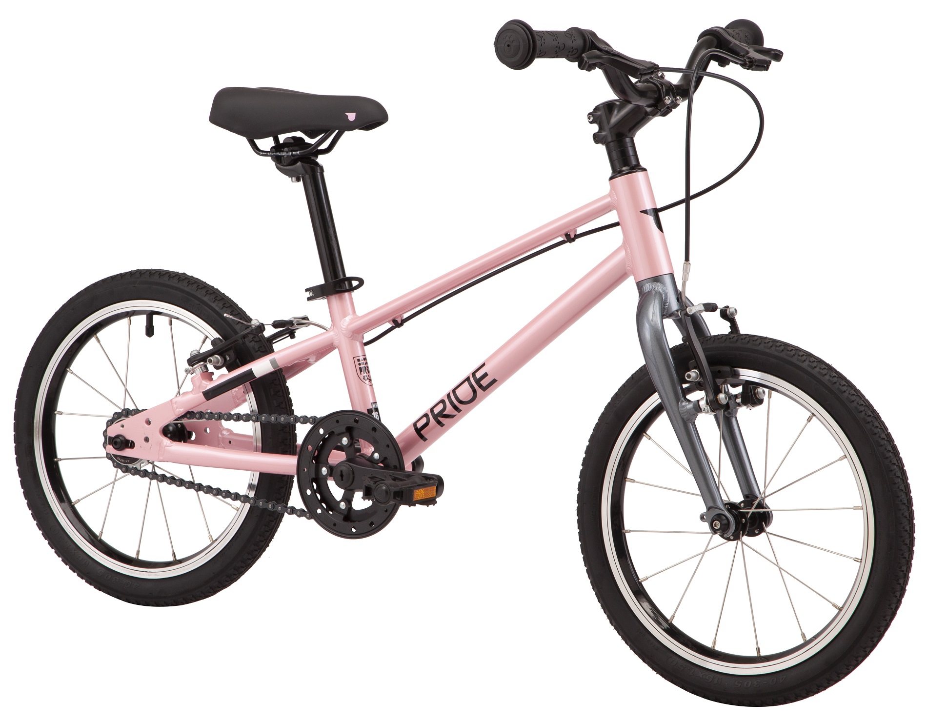 Велосипед 16" Pride GLIDER 16 2025 рожевий Фото 2