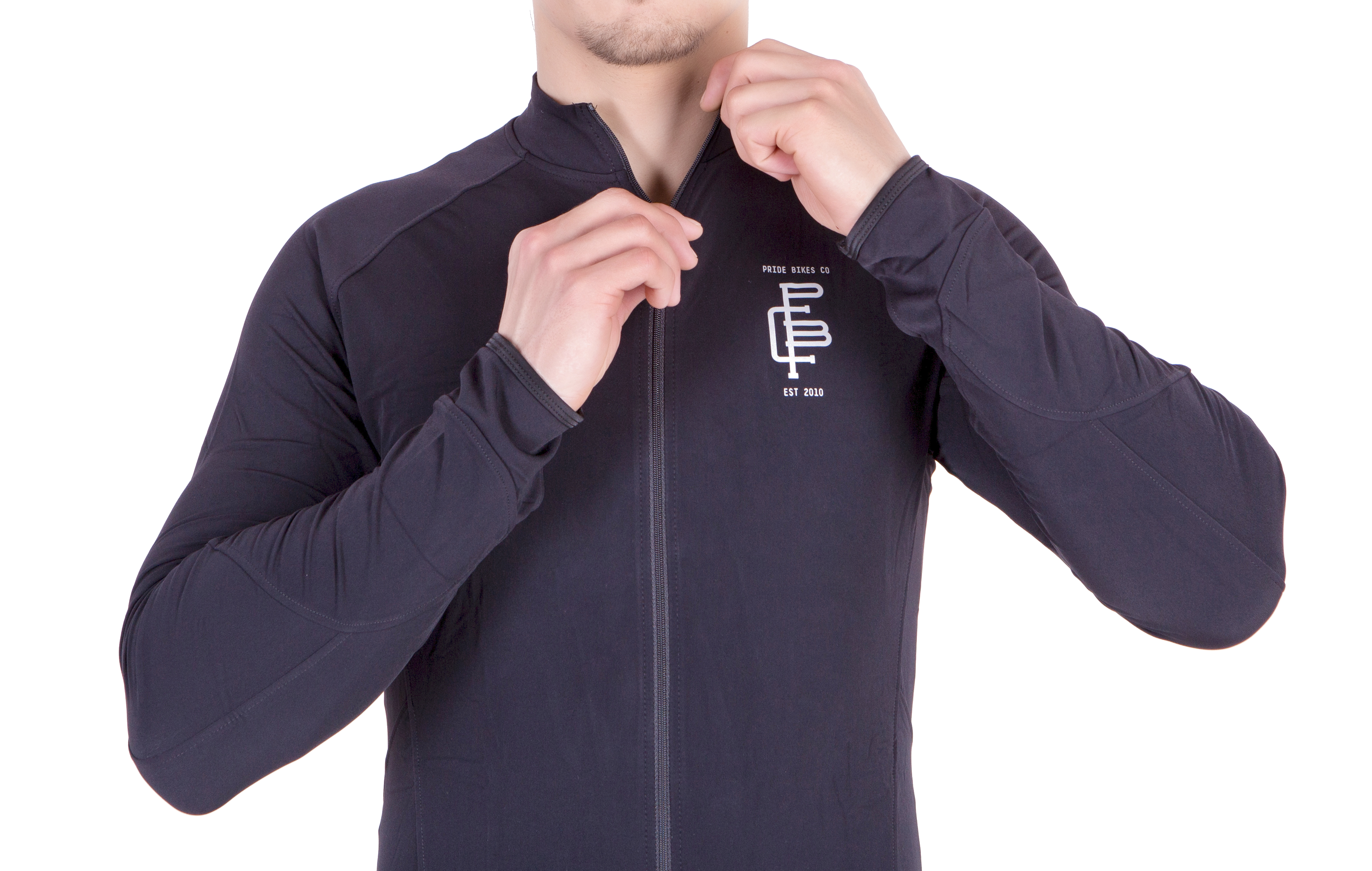 Джерсі Pride Adventure warm, з довг. рукавом, утеплене, чоловіче, чорне XS Фото 4