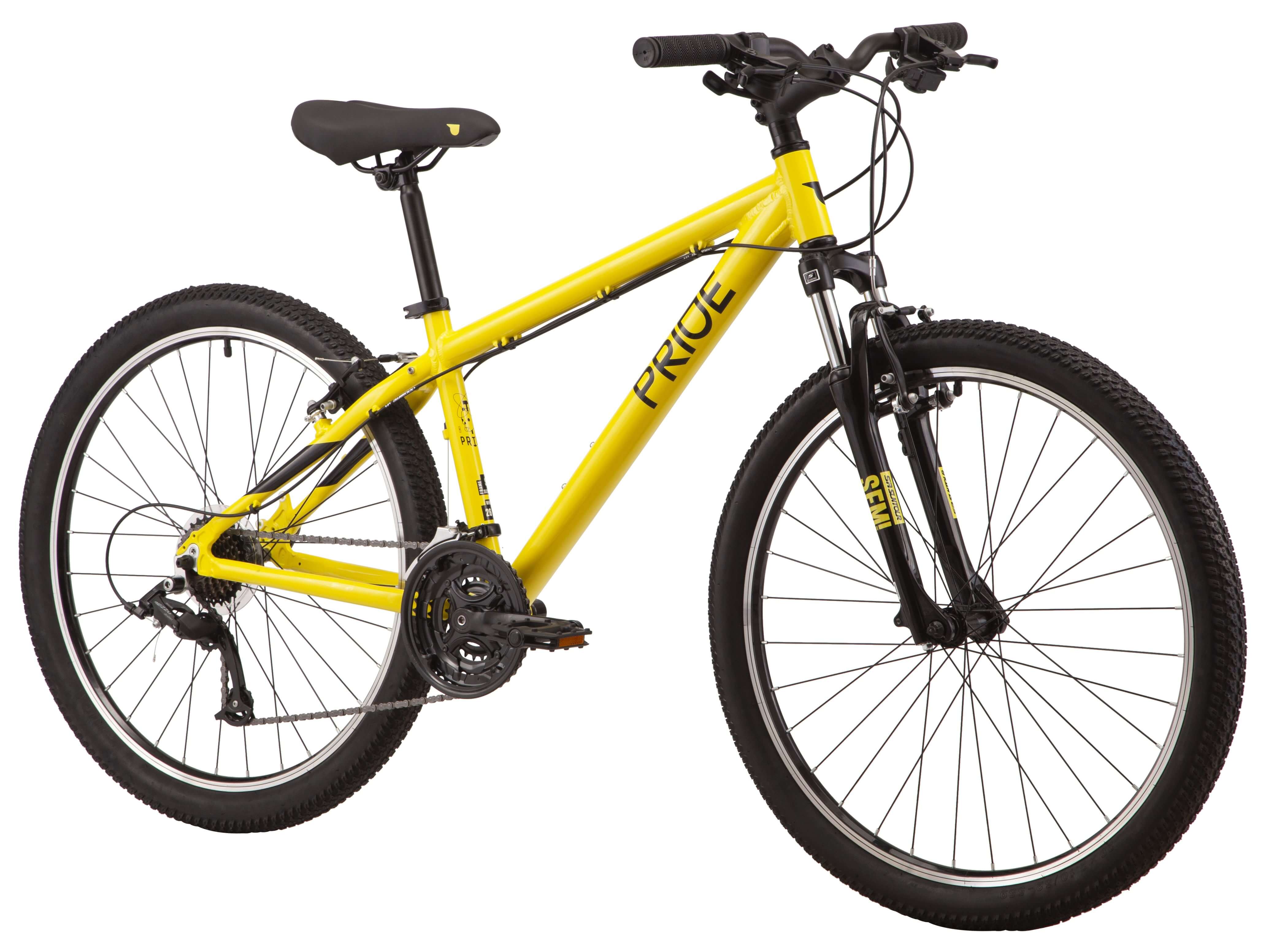 26" Pride Marvel 6.1 Frame - S 2022 Yellow (rear and front switches and tamnet - Microshift) Photo 2