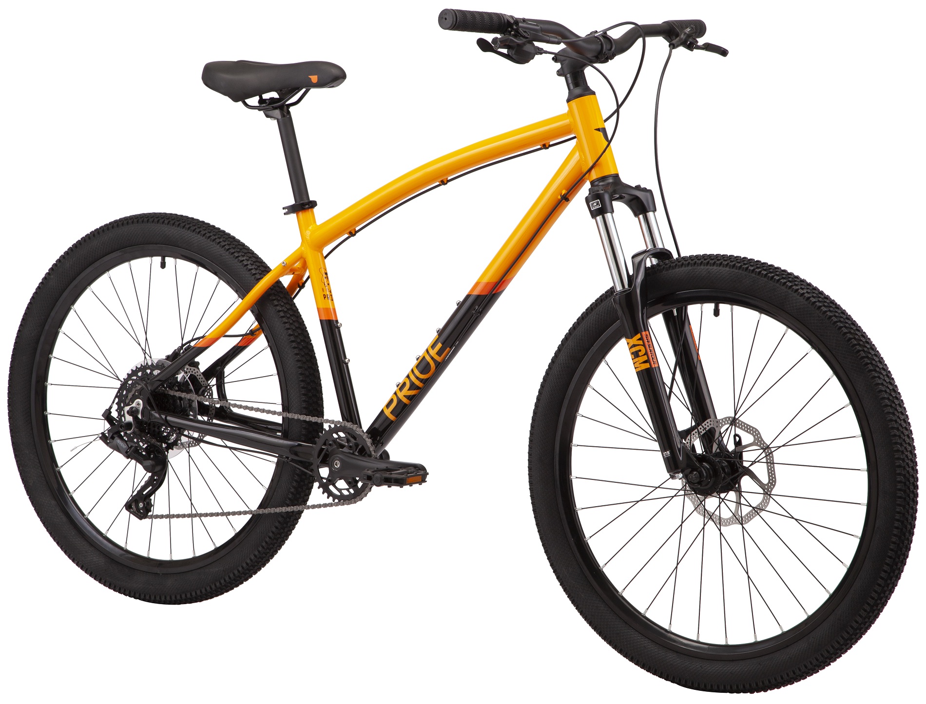 27.5" PRIDE Raggey Frame - XL 2021 Orange Photo 2