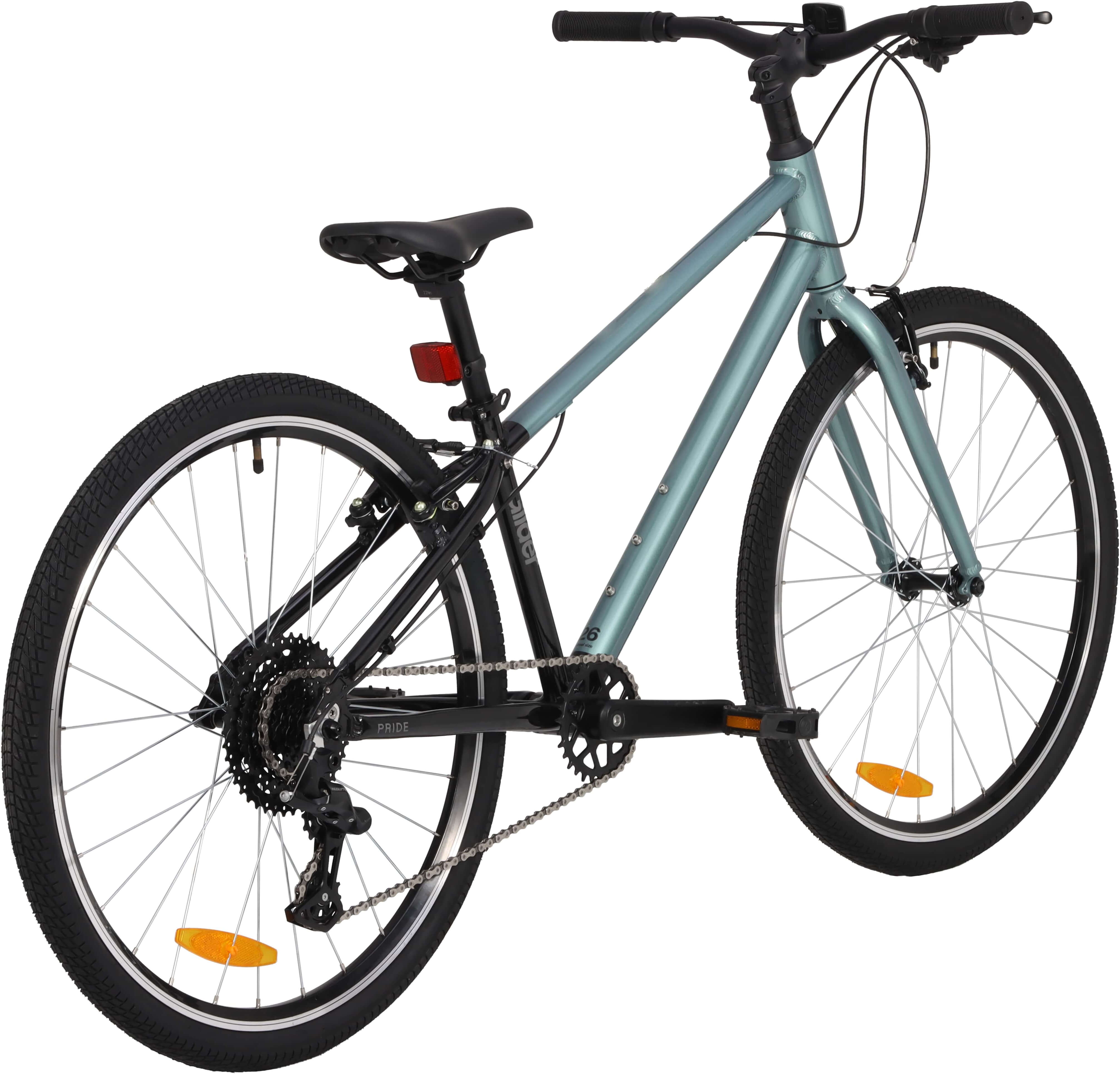 Велосипед 26" Pride GLIDER 6.1 2025 серо-лазурный Фото 3