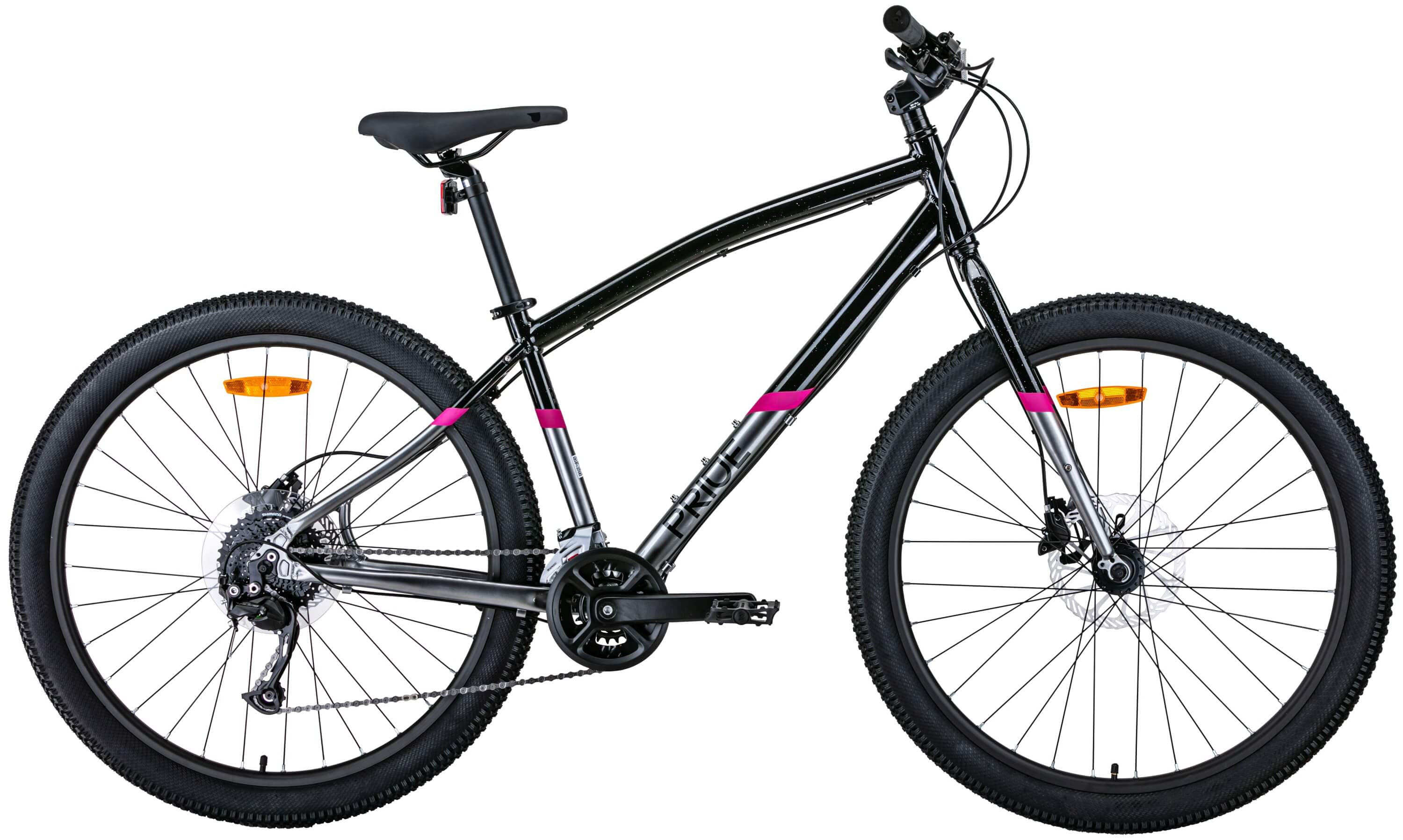 Велосипед 27,5" Pride ROCKSTEADY AL 7.2 рама - XL 2023 чорний Фото