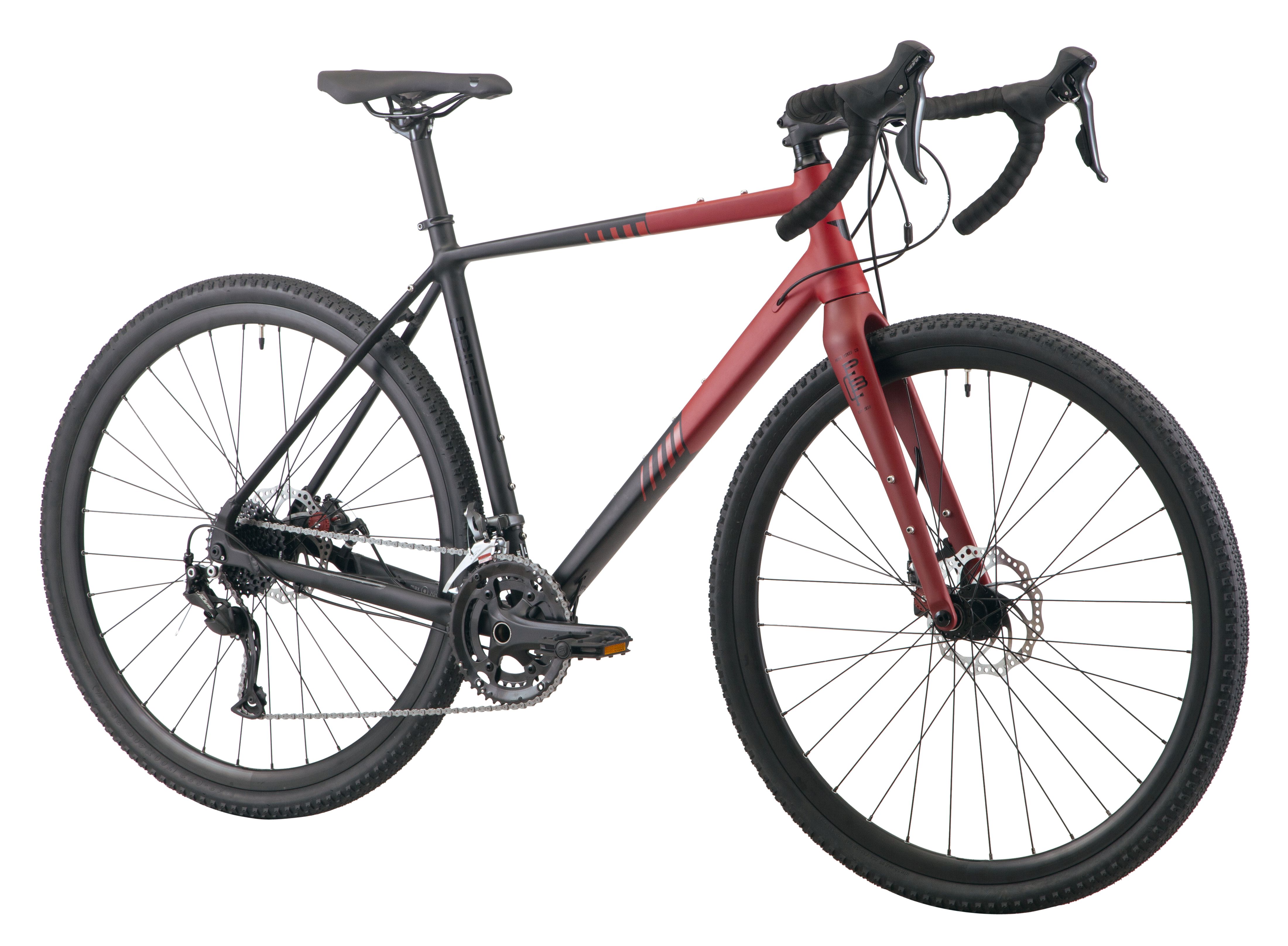 28" Pride RocX 8.2 CF Frame - XL 2024 Red Photo 2