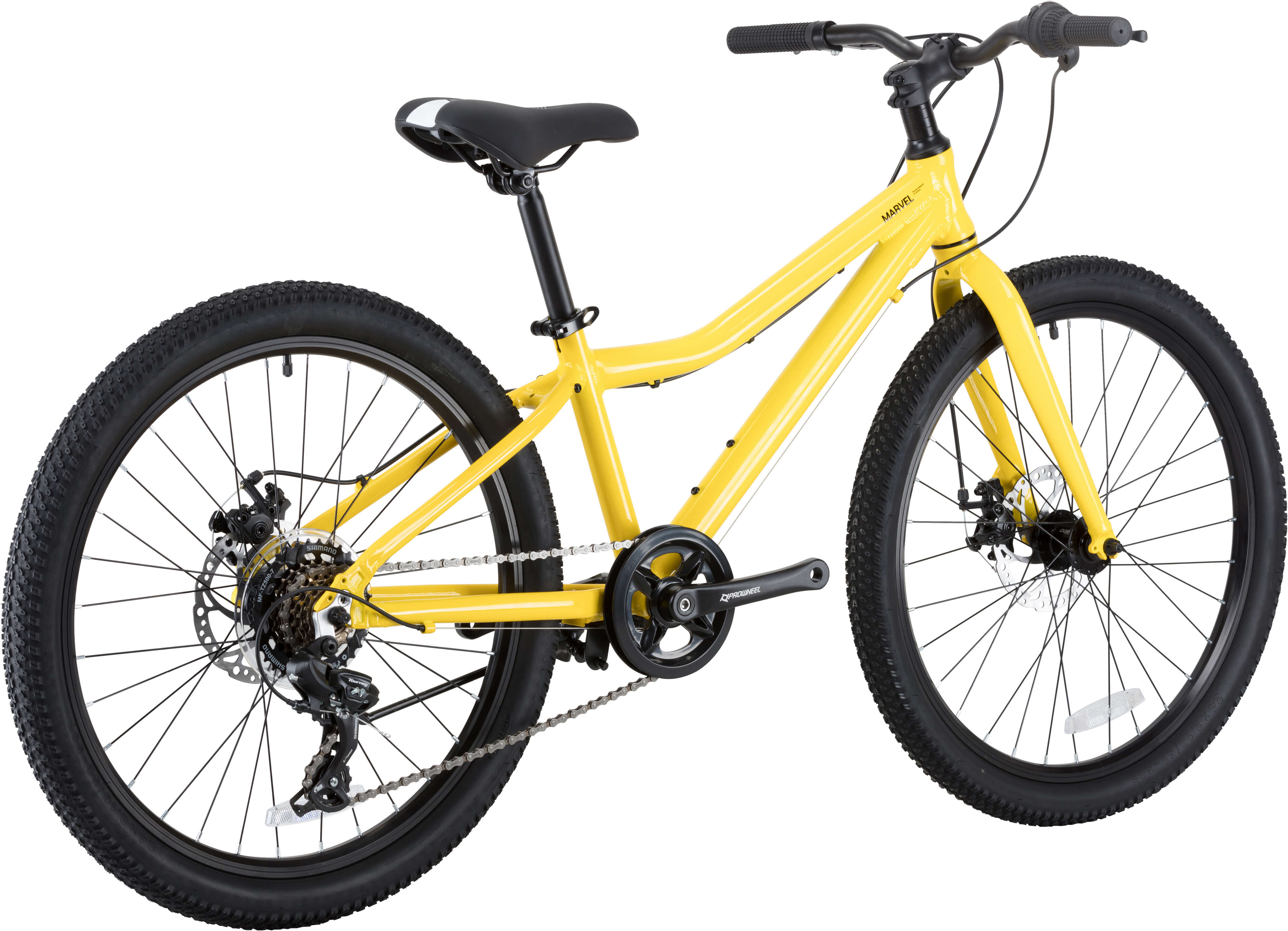 Велосипед 24" Pride MARVEL 4.1 2025 жовтий Фото 3