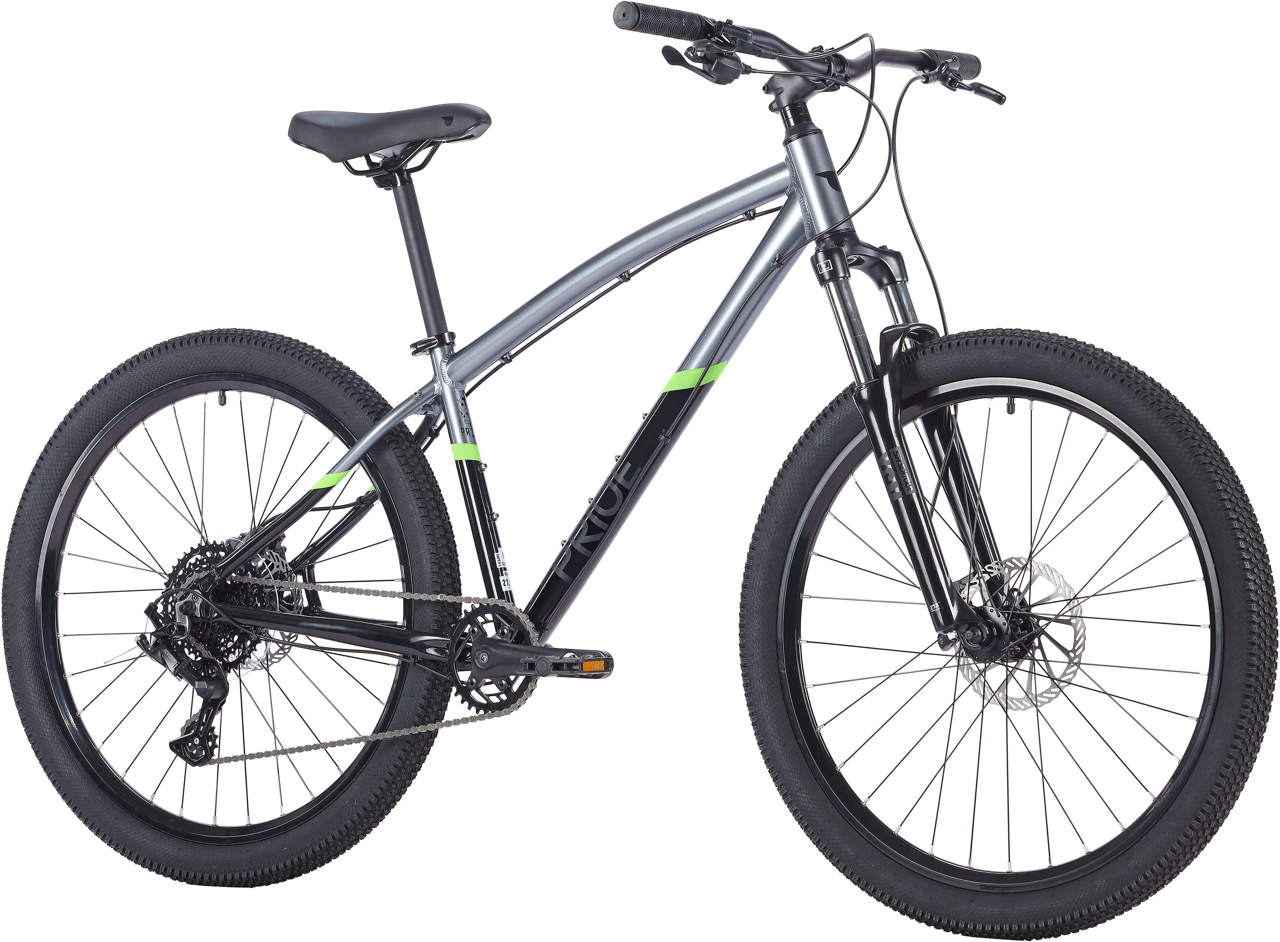 Велосипед 27,5 "Pride RAGGEY рама - L restock 2025 сірий Фото 2