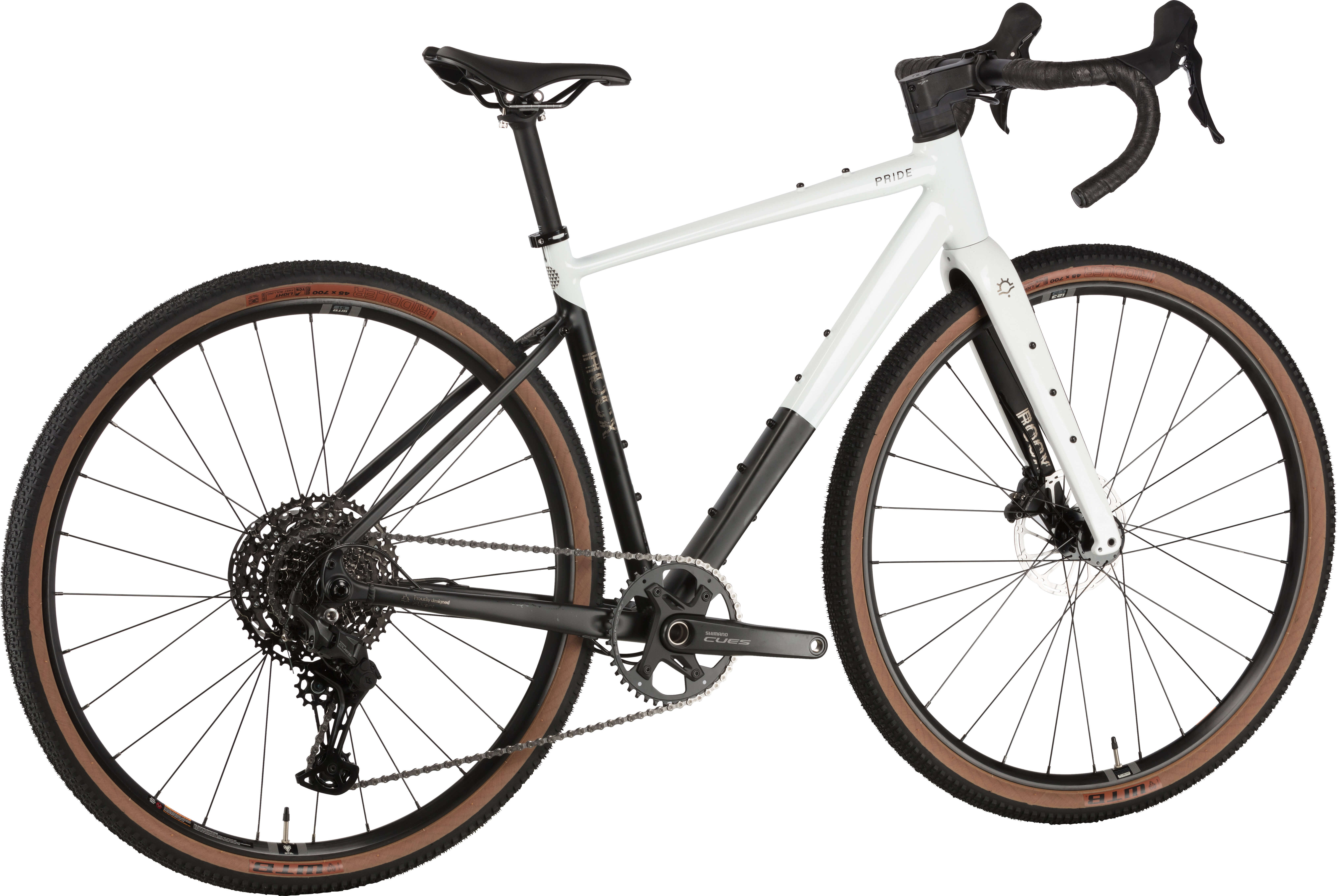Велосипед 28" Pride ROCX 8.3 рама - M біло-чорний B6 Фото 3