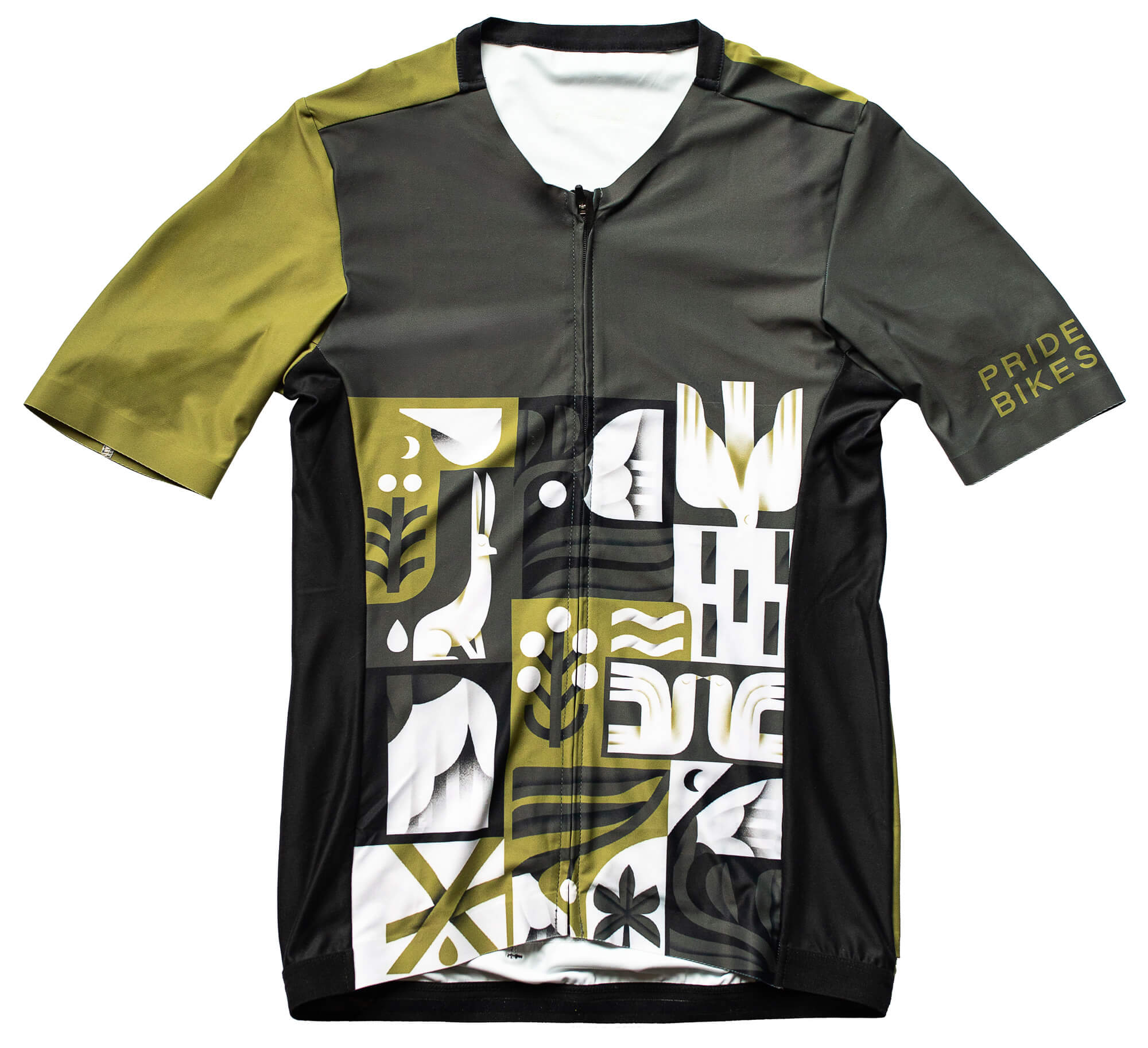 Джерси Pride кор. рукав, мужское, серый-хаки, XL Фото