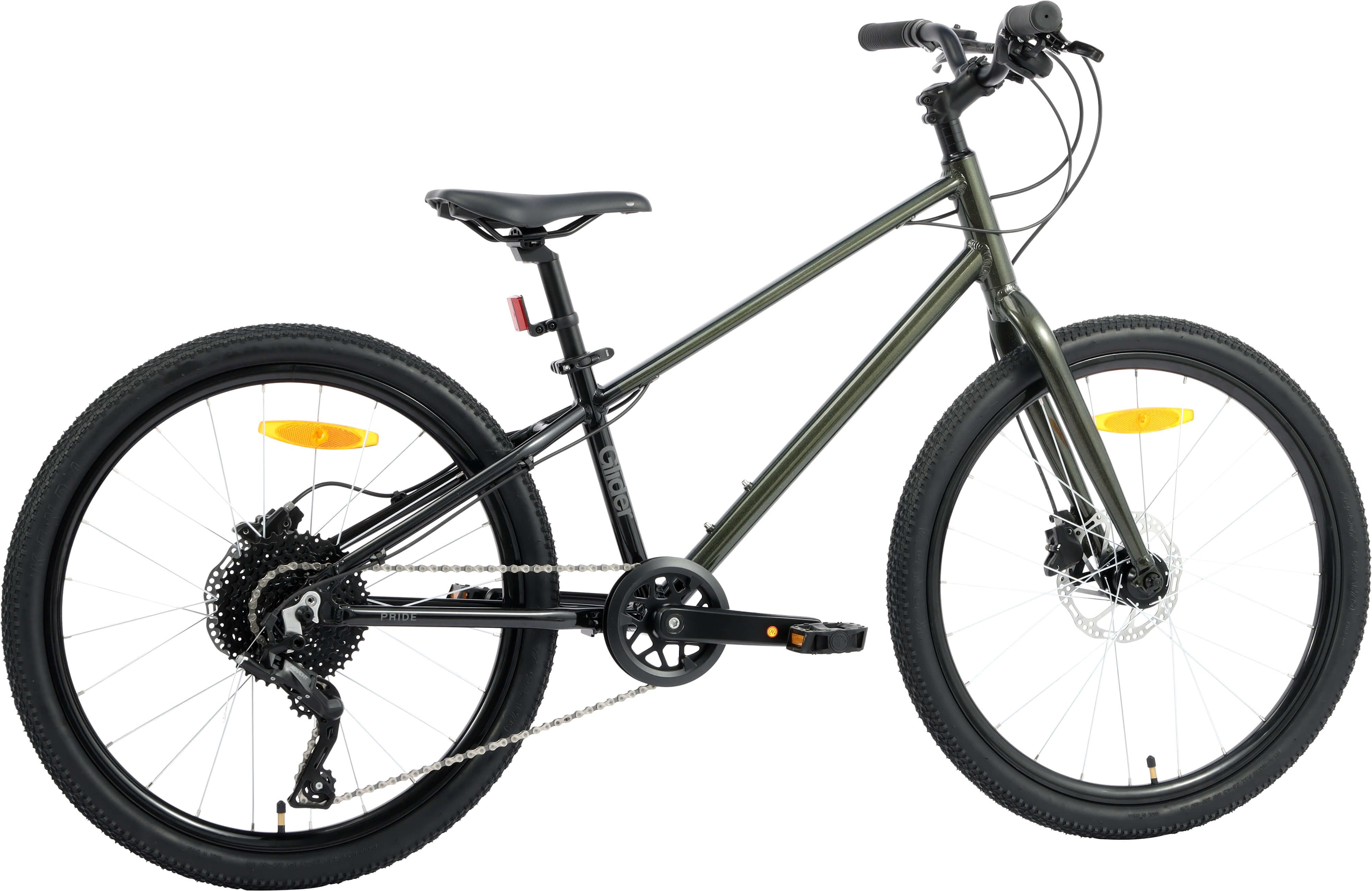 Велосипед 24" Pride GLIDER 4.2 черный B6 Фото 3