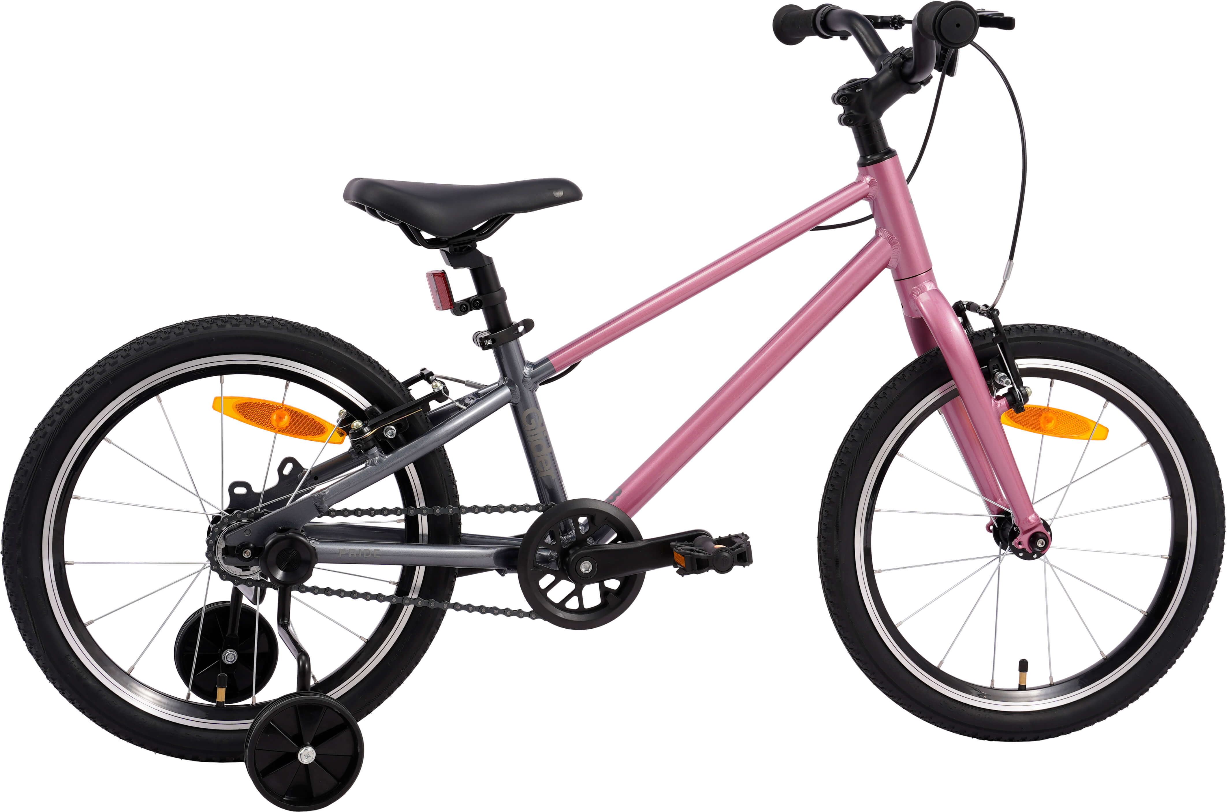 Велосипед 18" Pride GLIDER 18 розовый B6 Фото 2