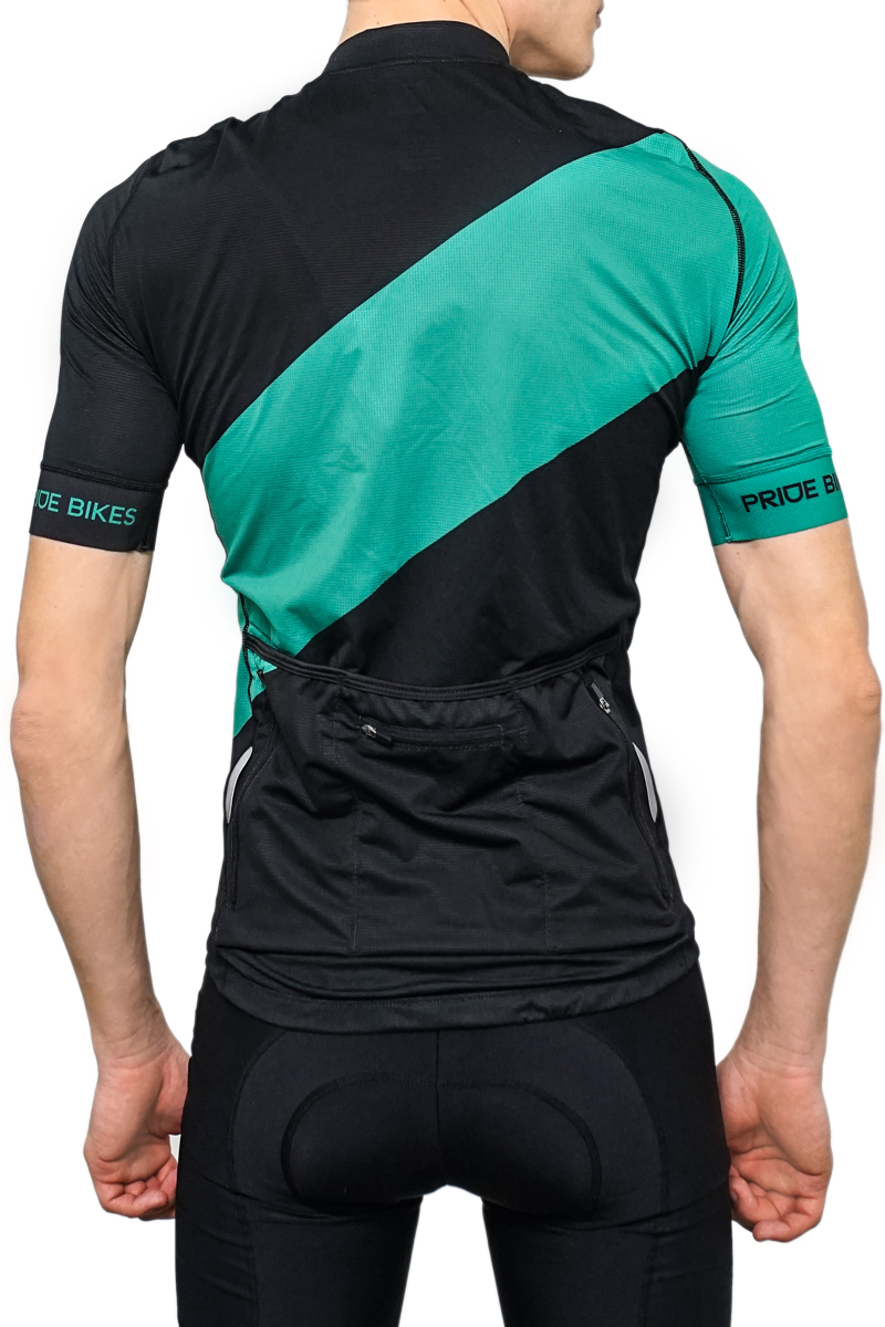 Jersey Pride Adventure Short Sleeve, Black and Green, L Photo 2